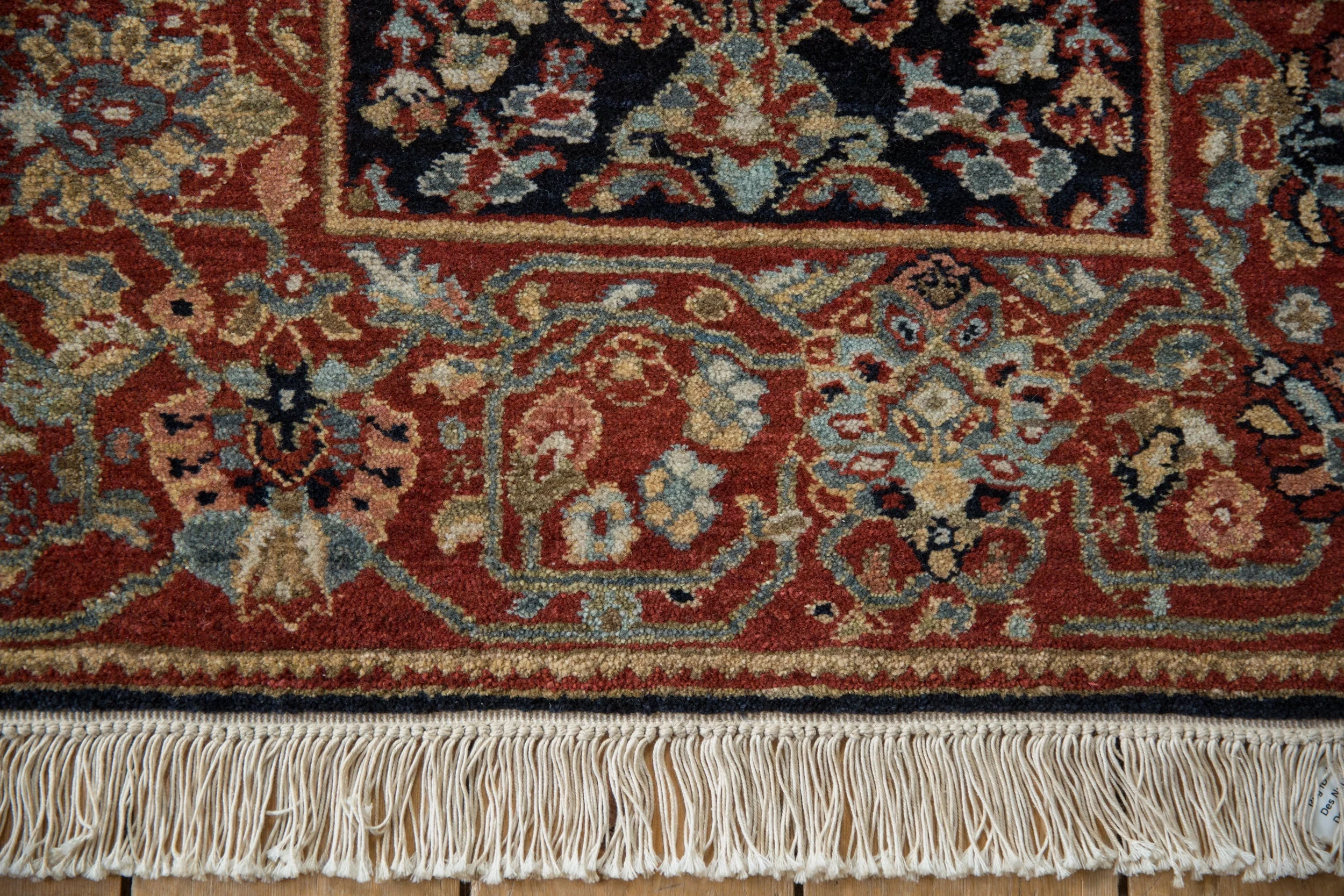 2.5x4 Vintage Armenian Hamadan Design Rug - Image 6