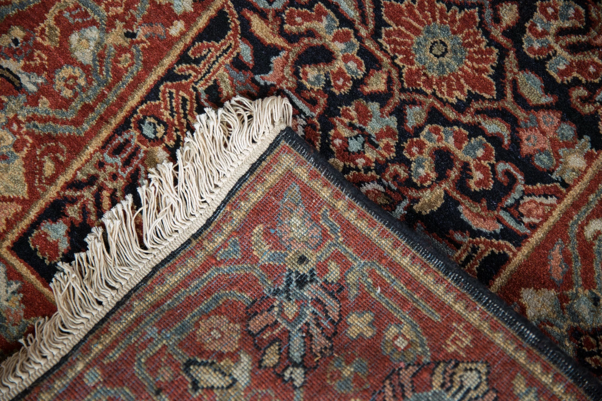 2.5x4 Vintage Armenian Hamadan Design Rug - Image 8