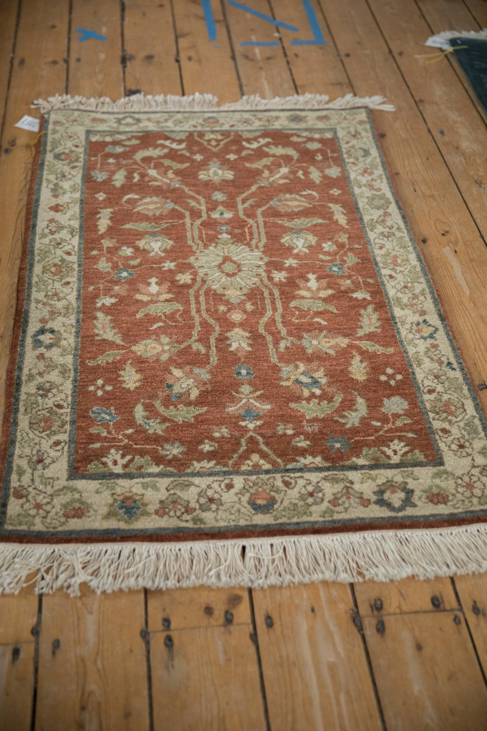 2.5x4 Vintage Armenian Lilihan Design Rug - Image 4