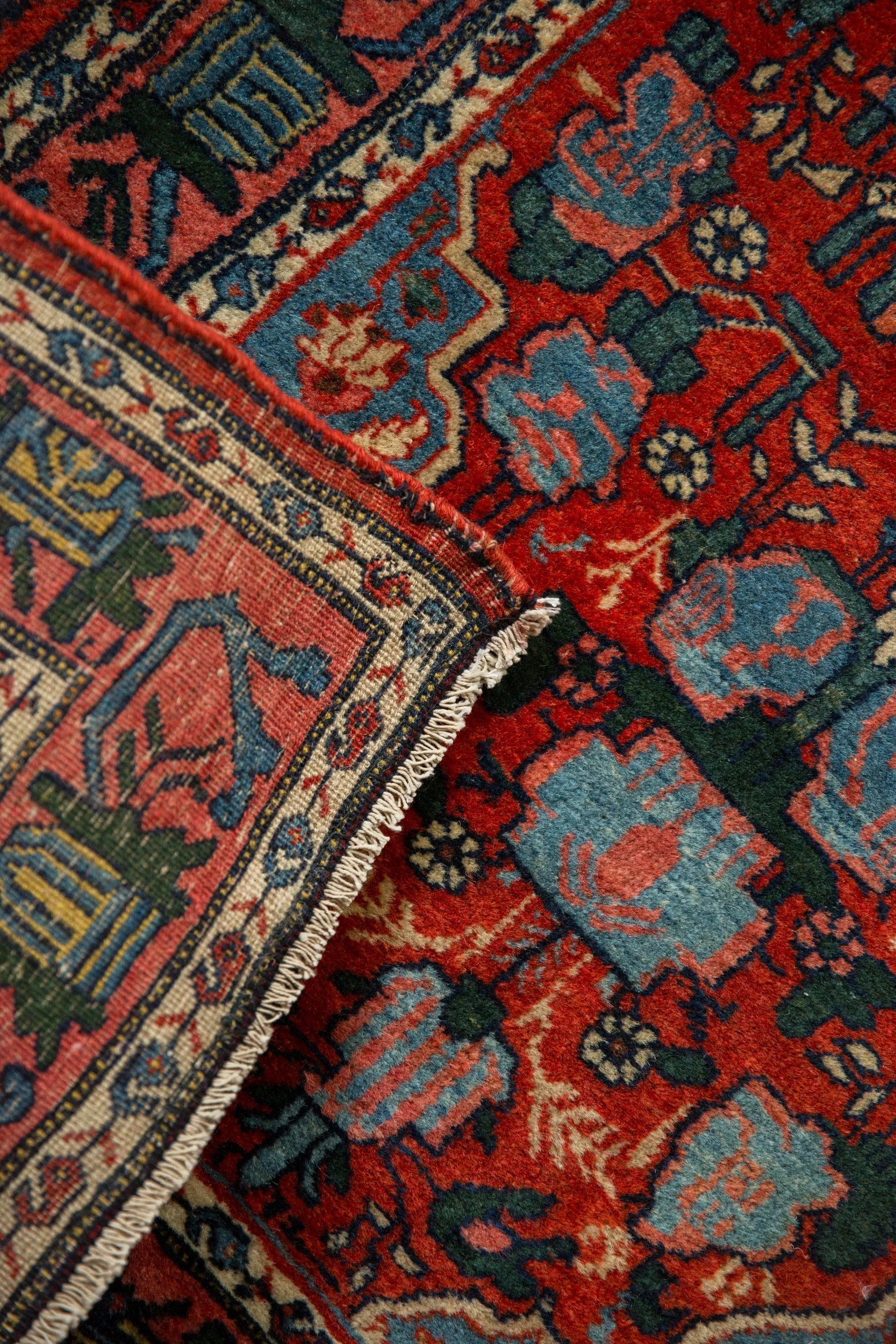 2.5x4 Vintage Bijar Rug - Image 10