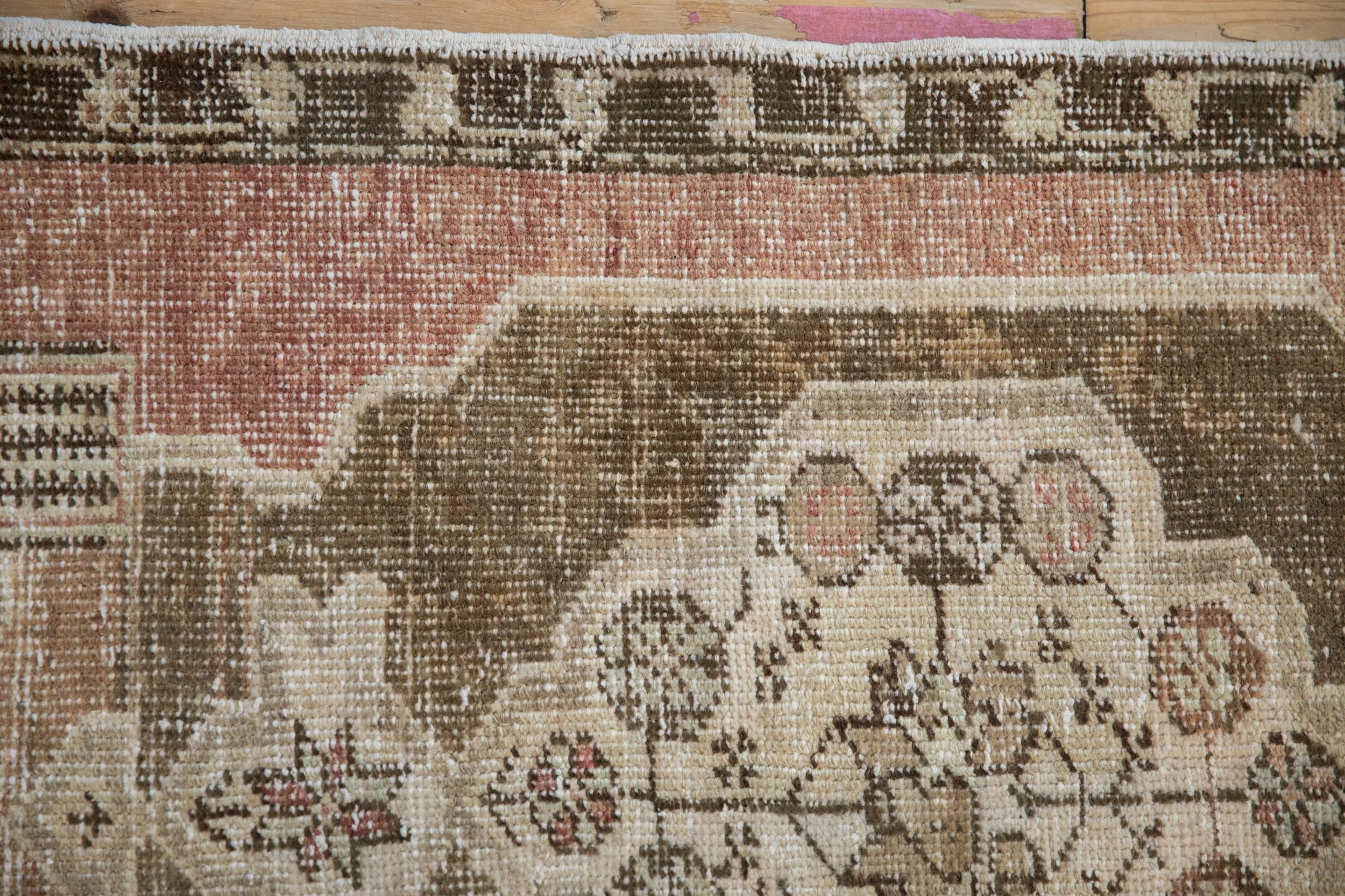 2.5x4 Vintage Distressed Oushak Rug - Image 3