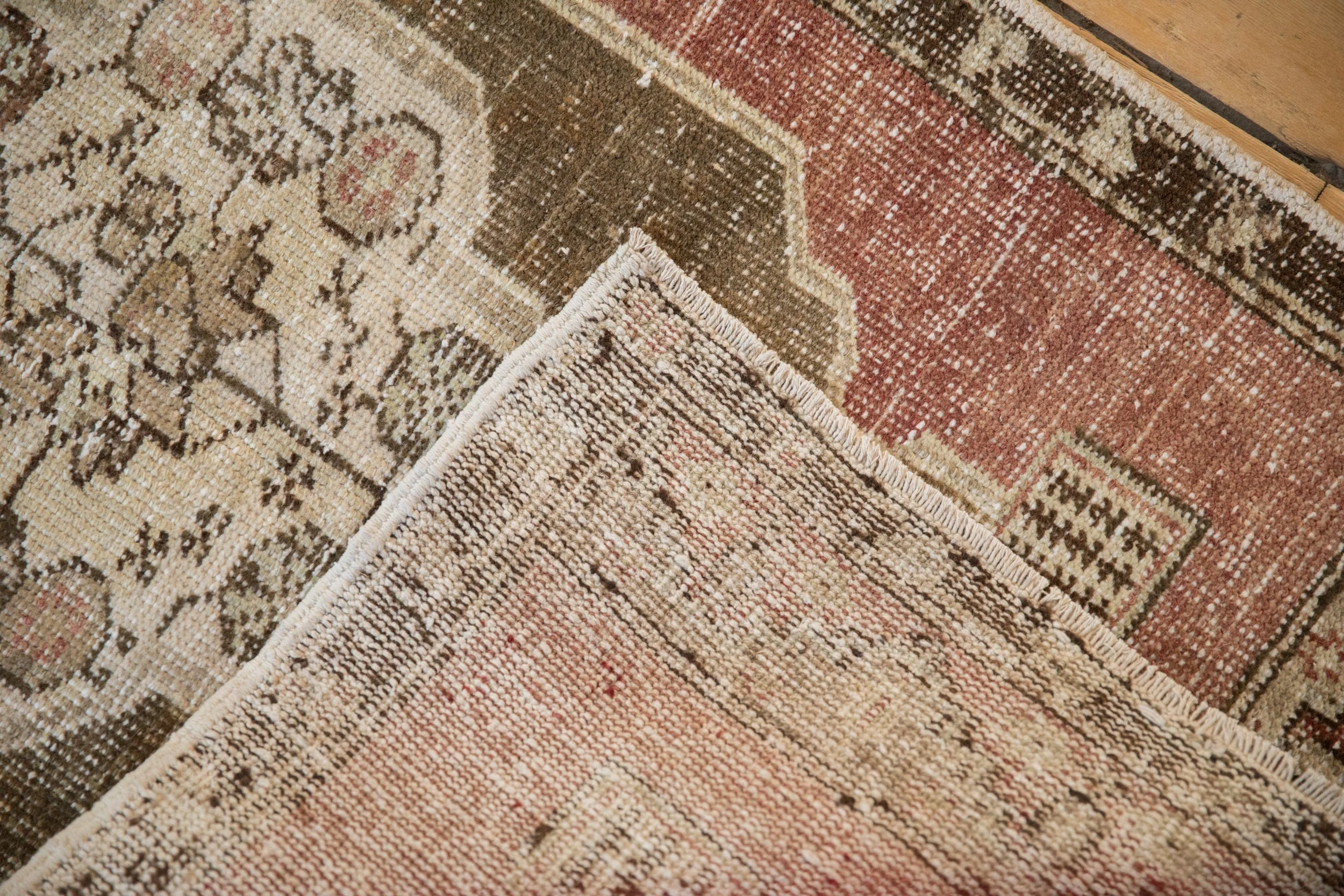 2.5x4 Vintage Distressed Oushak Rug - Image 9