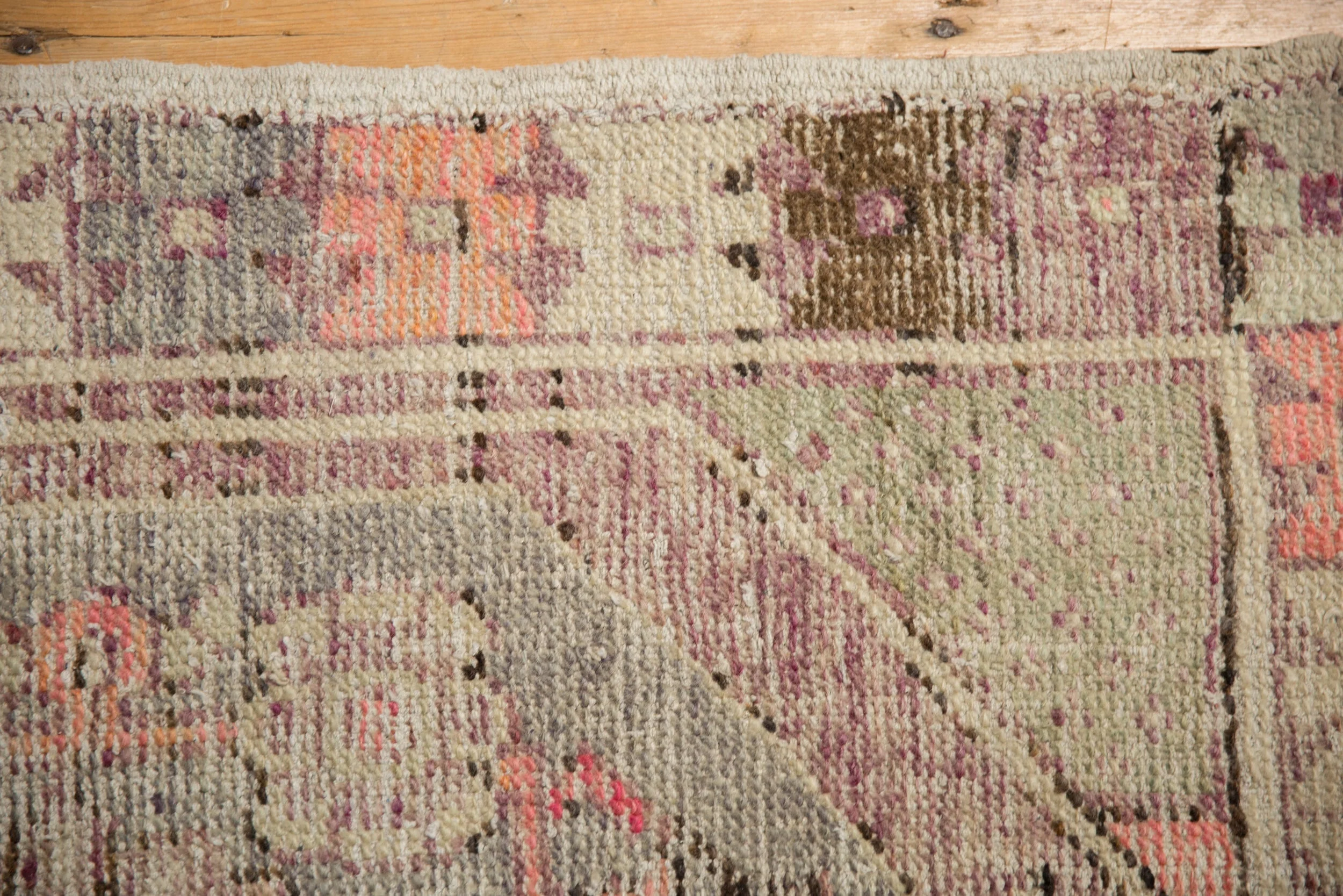 2.5x4 Vintage Distressed Oushak Rug - Image 3