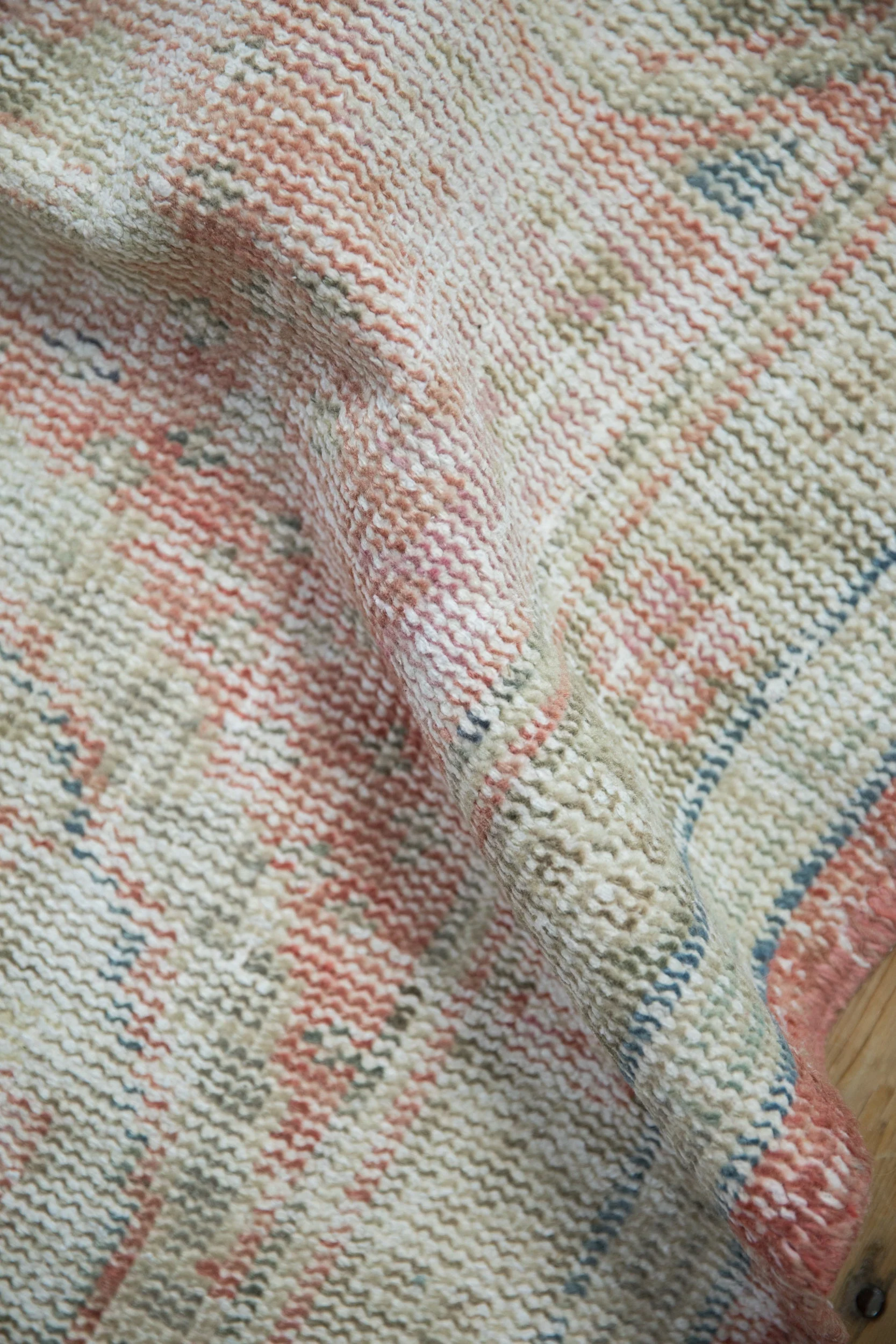 2.5x4 Vintage Distressed Oushak Rug - Image 7