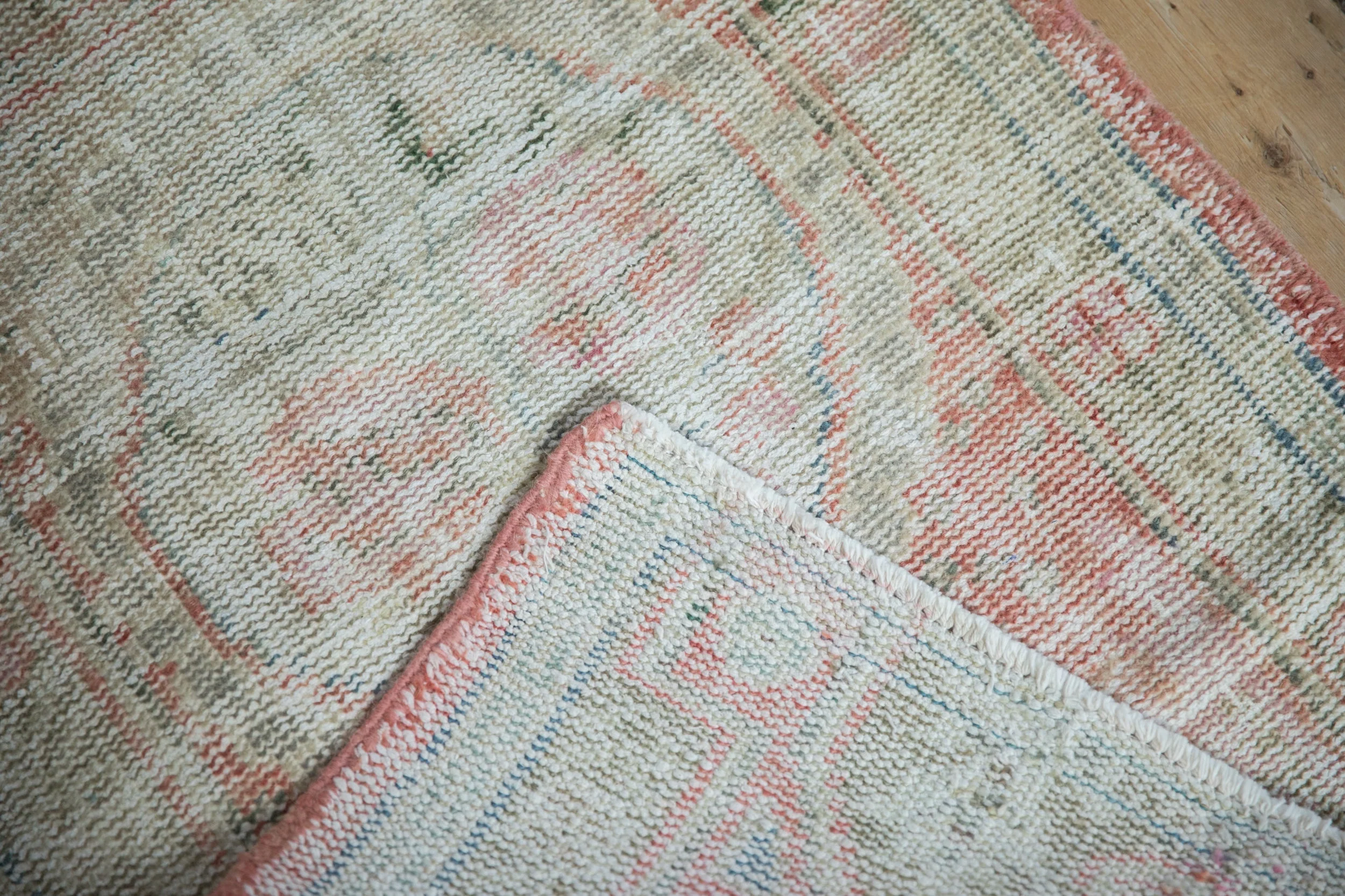 2.5x4 Vintage Distressed Oushak Rug - Image 8