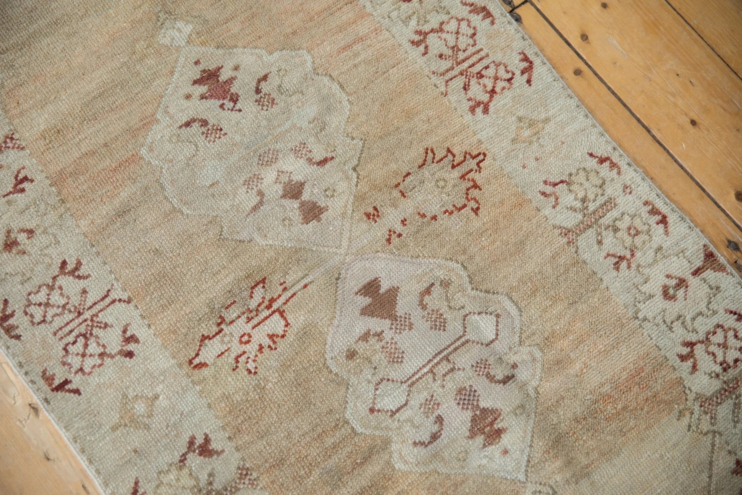 2.5x4 Vintage Distressed Oushak Rug - Image 7