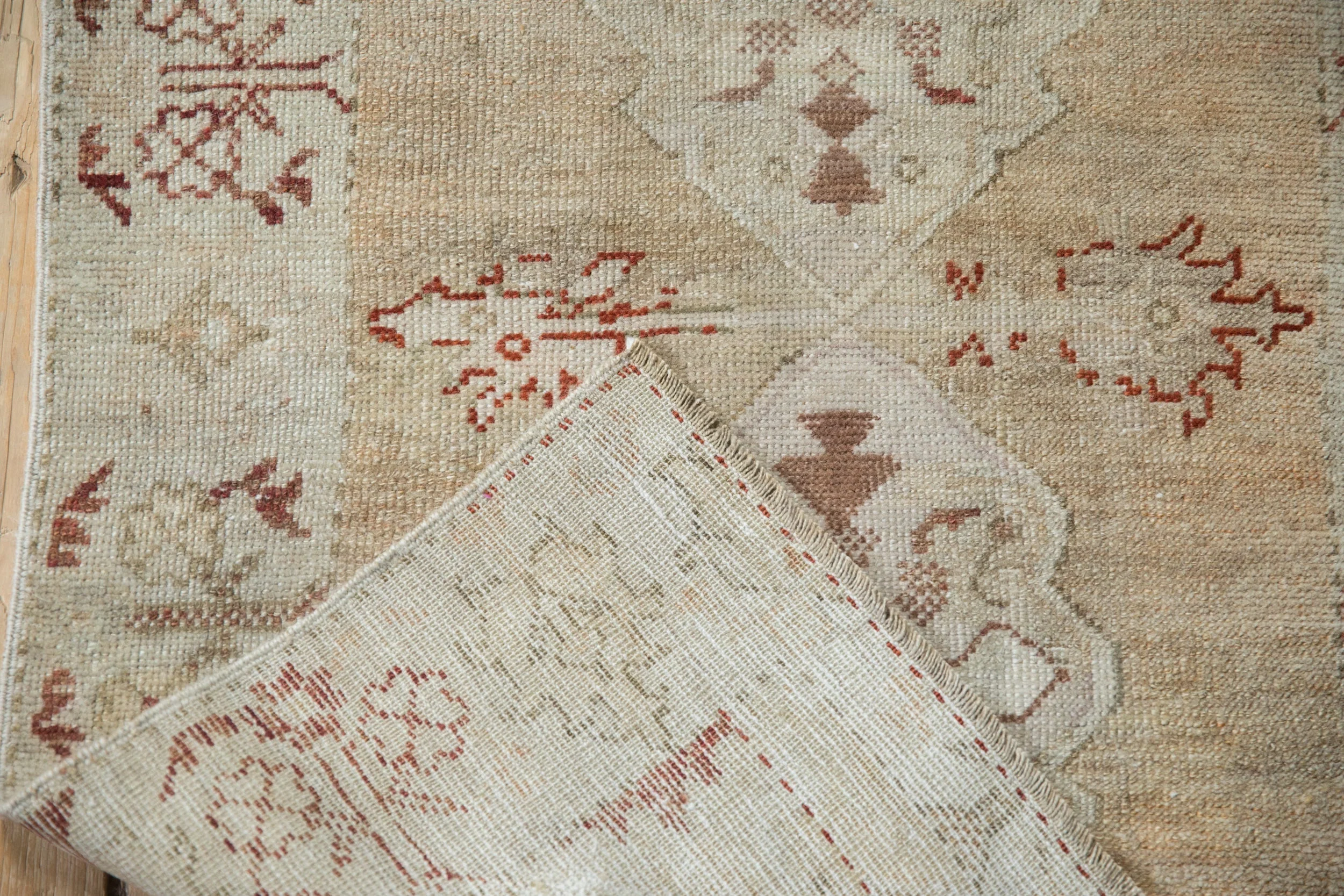 2.5x4 Vintage Distressed Oushak Rug - Image 9