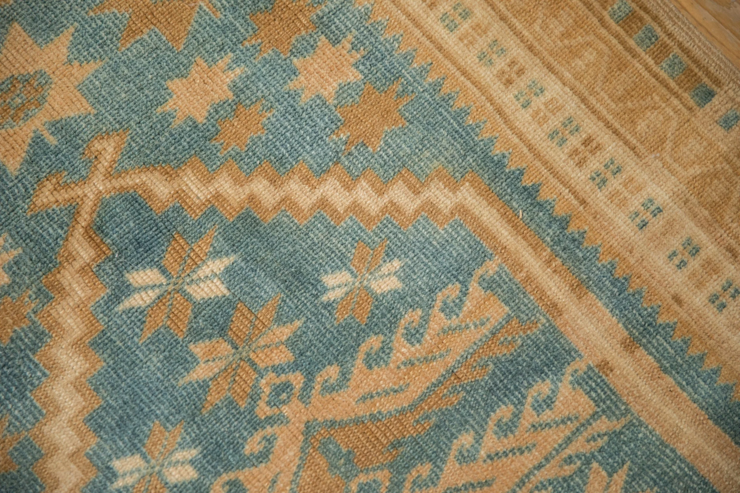 2.5x4 Vintage Distressed Oushak Rug - Image 10