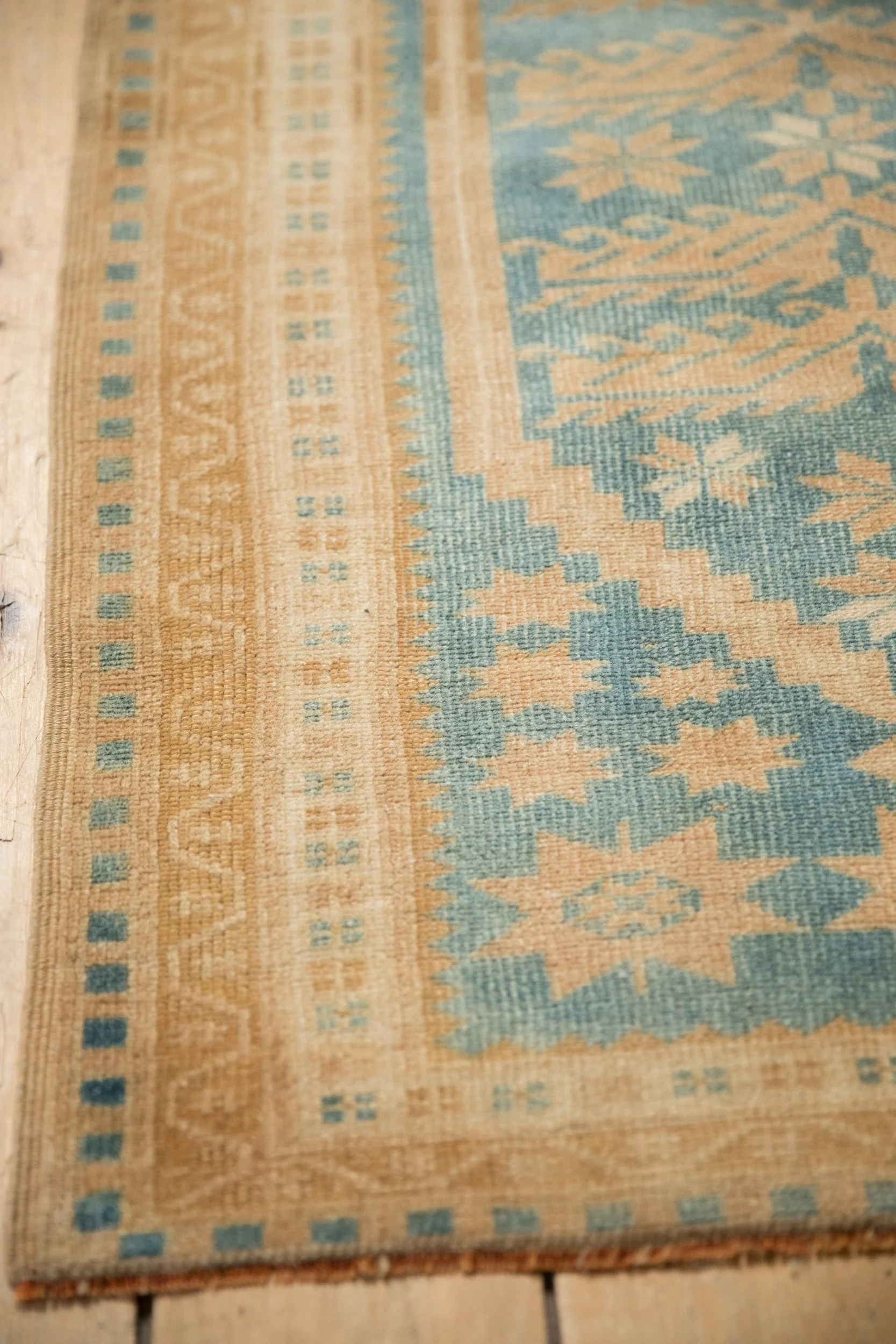 2.5x4 Vintage Distressed Oushak Rug - Image 7