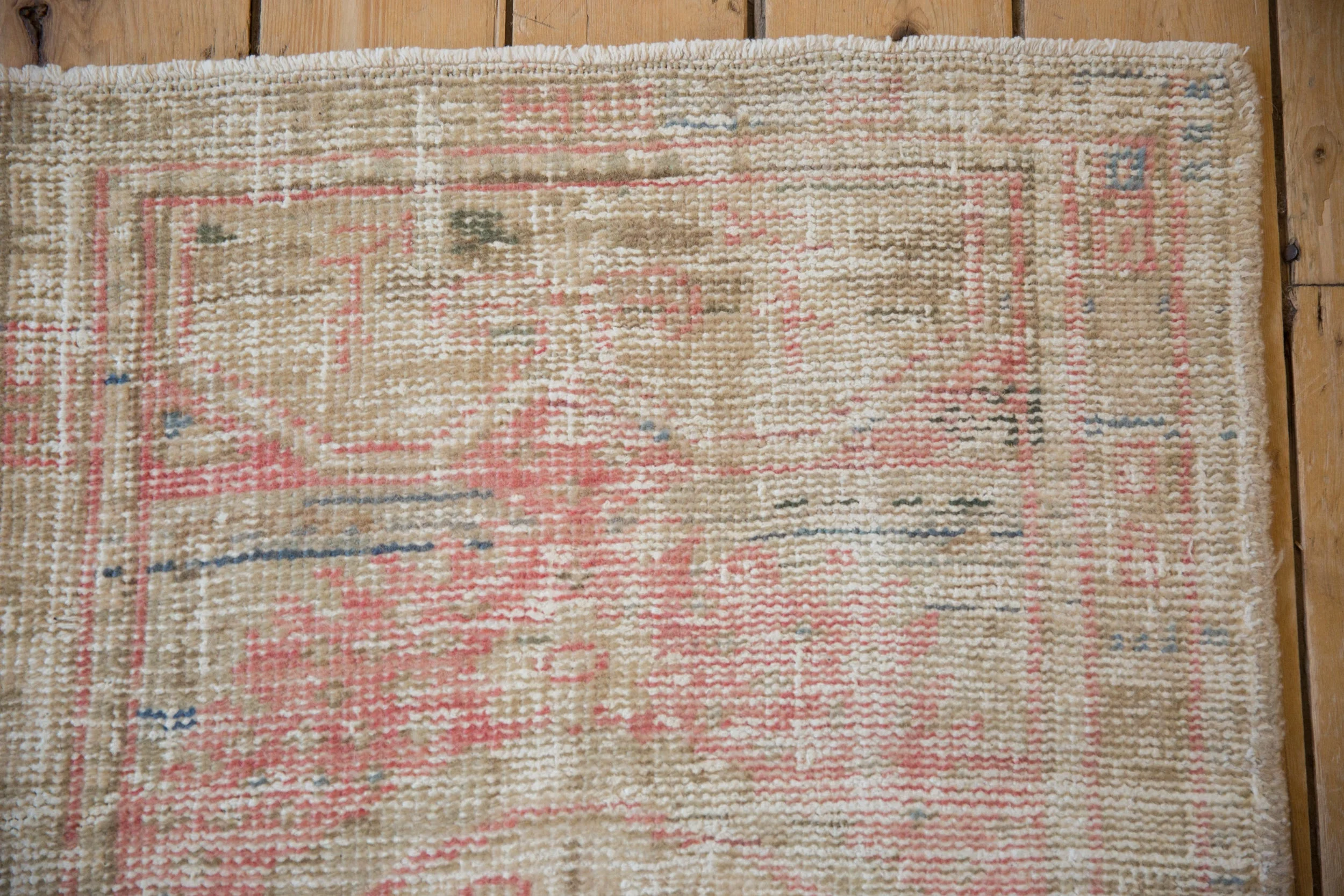 2.5x4 Vintage Distressed Oushak Rug - Image 3