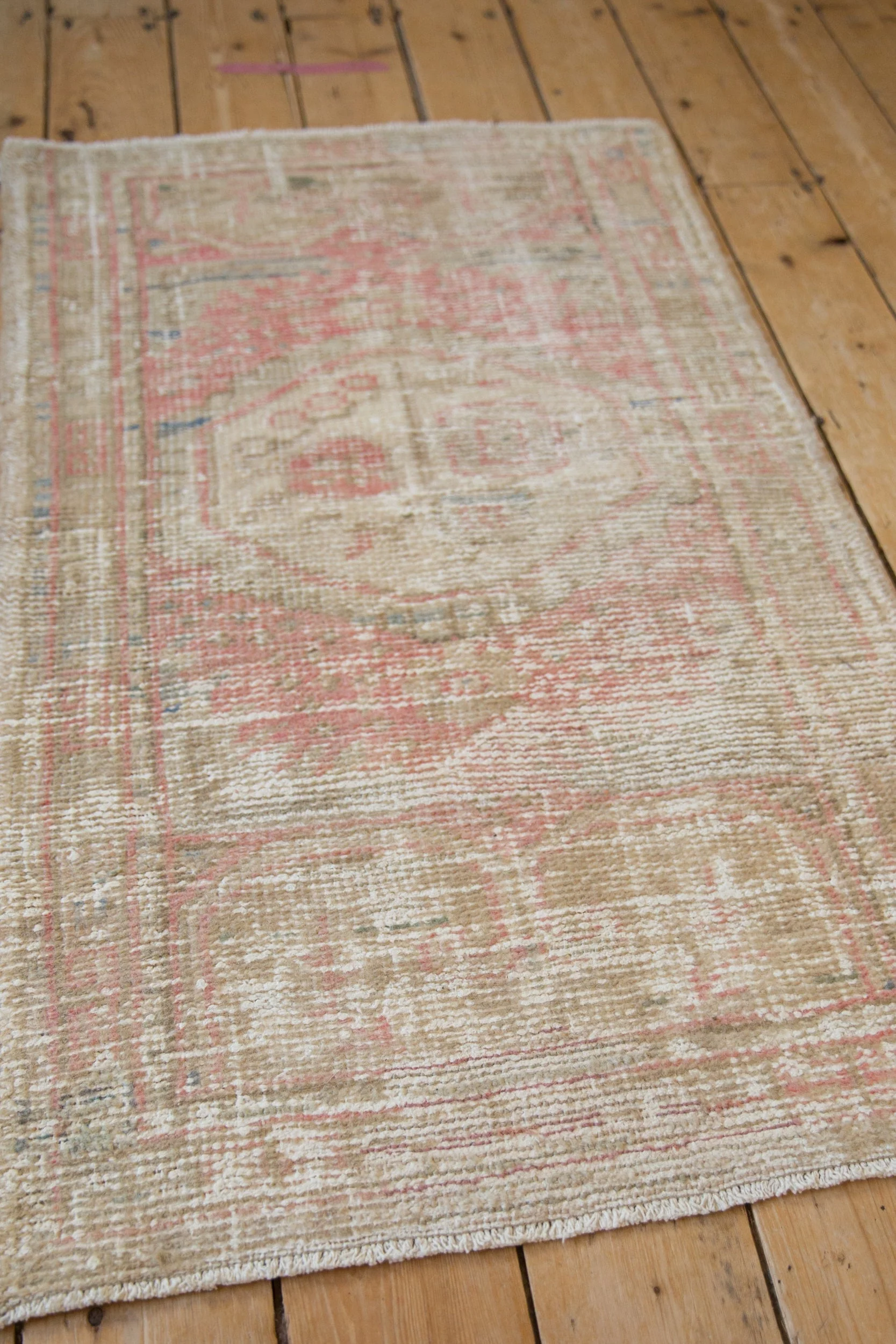 2.5x4 Vintage Distressed Oushak Rug - Image 6