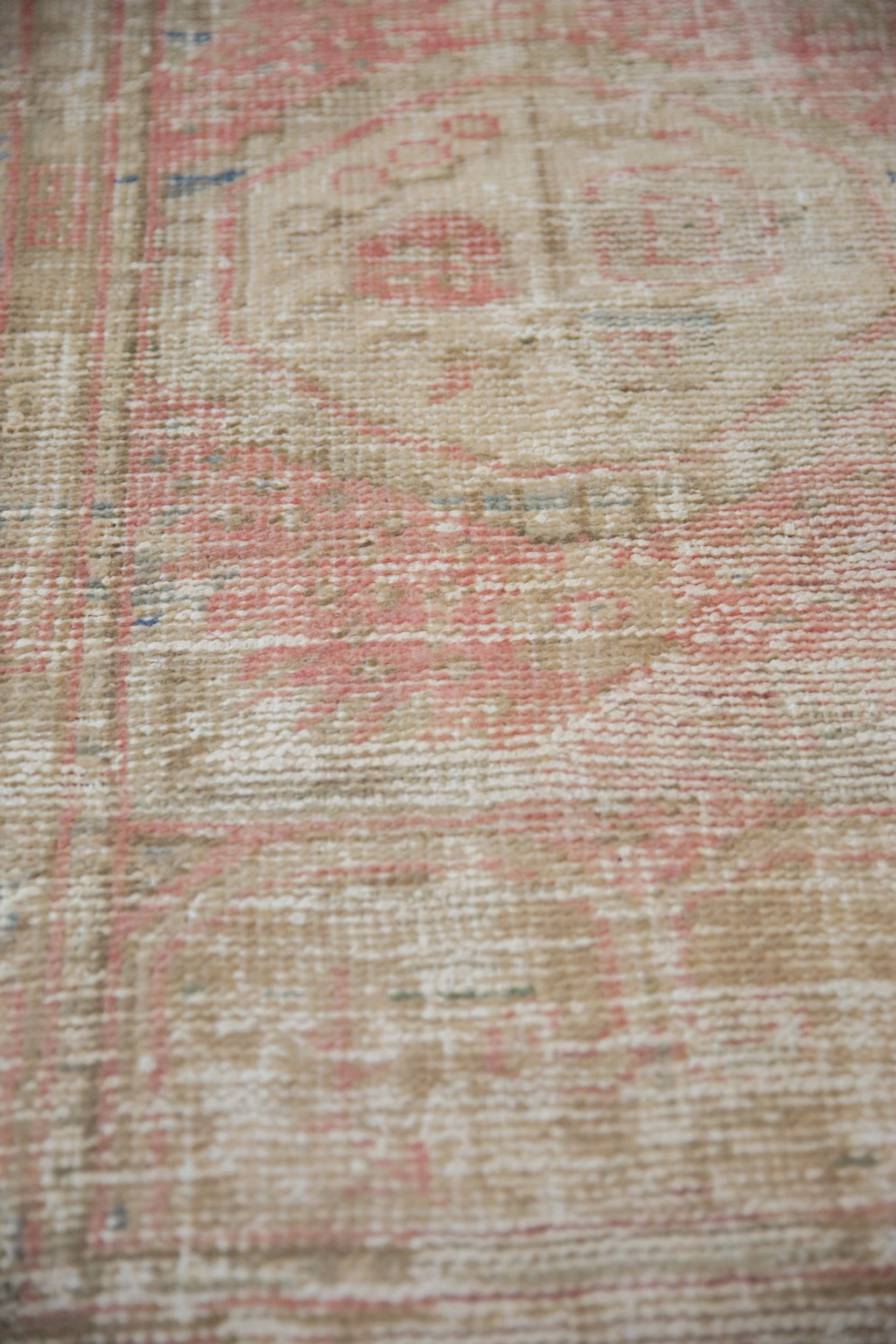 2.5x4 Vintage Distressed Oushak Rug - Image 7