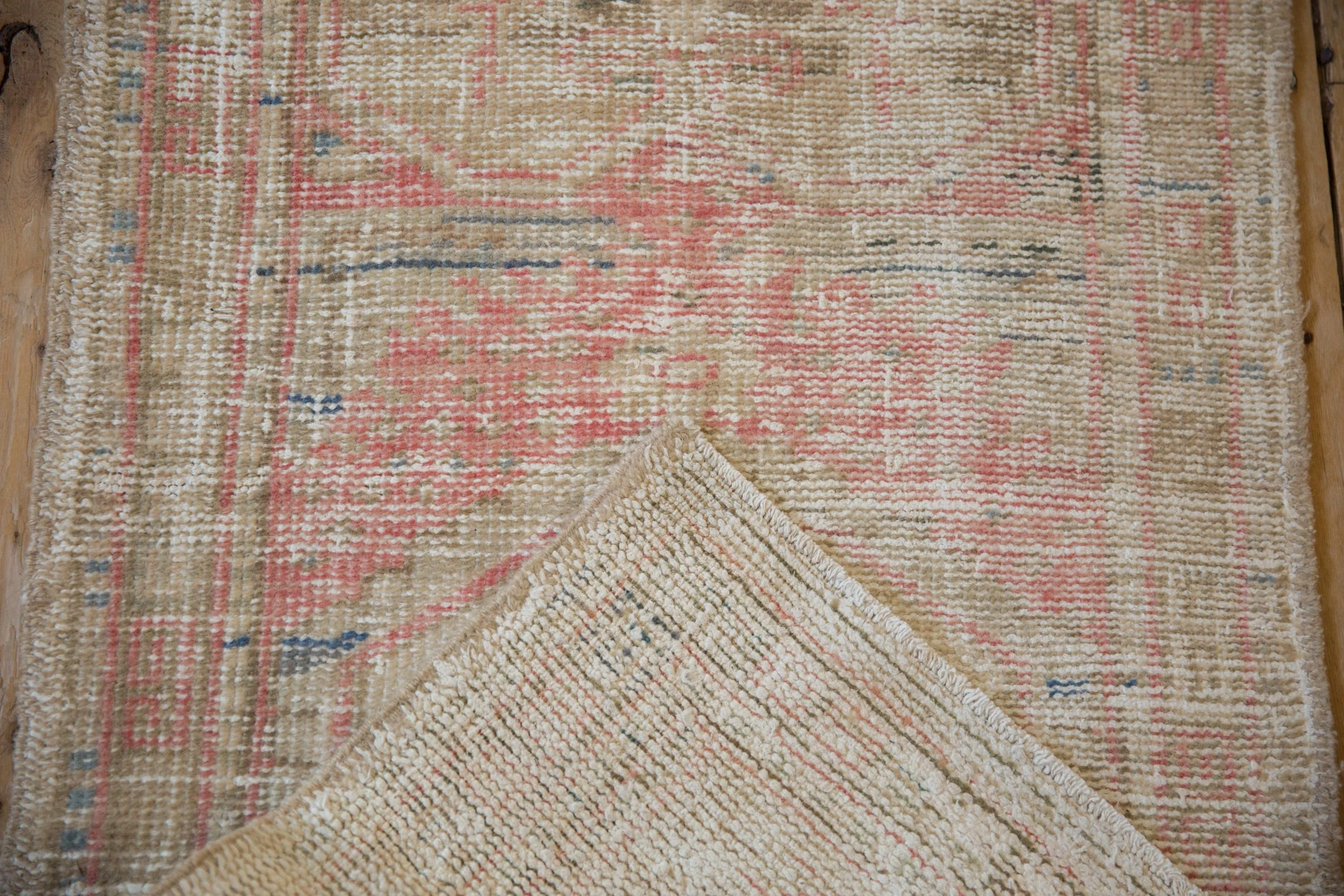 2.5x4 Vintage Distressed Oushak Rug - Image 9