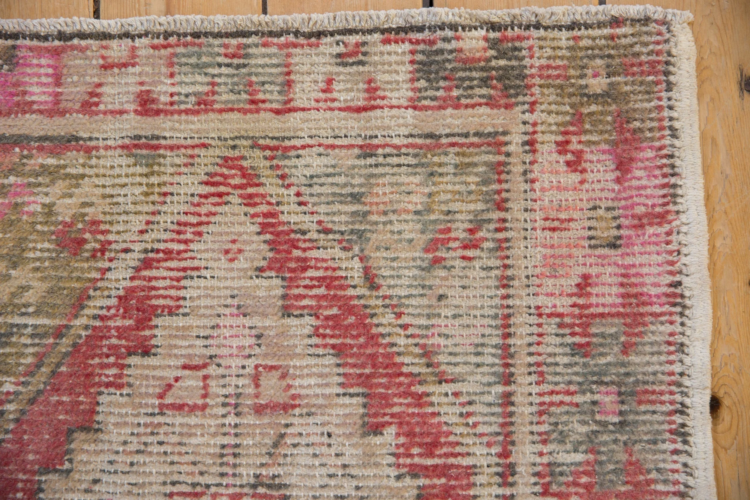 2.5x4 Vintage Distressed Oushak Rug - Image 3