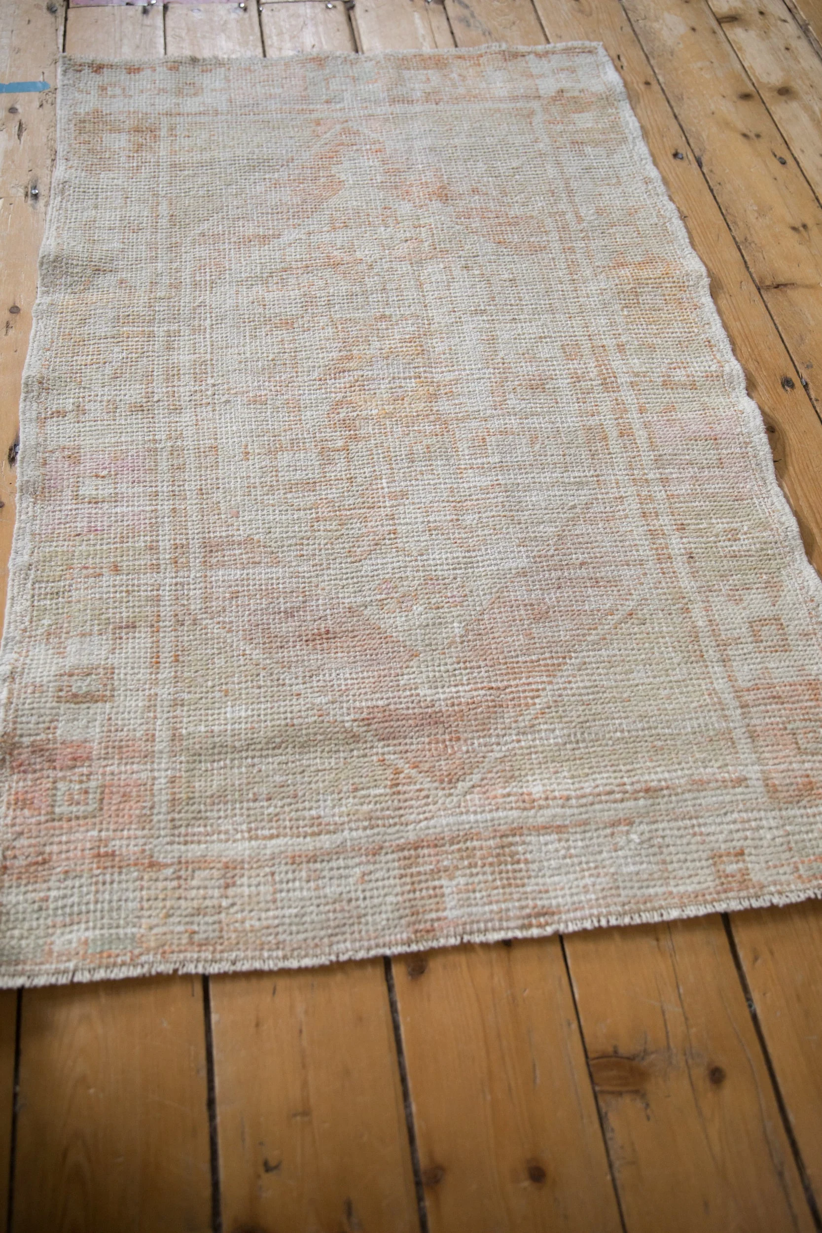 2.5x4 Vintage Distressed Oushak Rug - Image 6