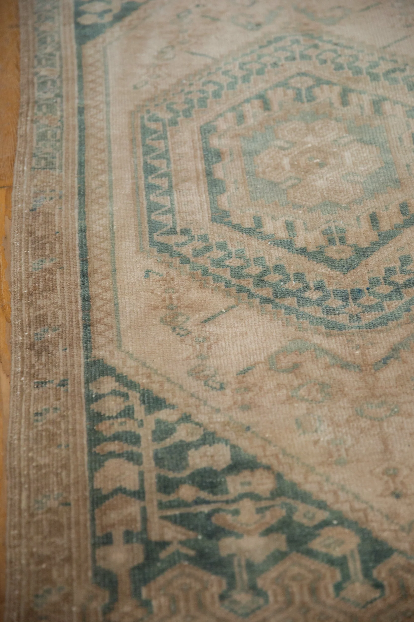 2.5x4 Vintage Distressed Oushak Rug - Image 5