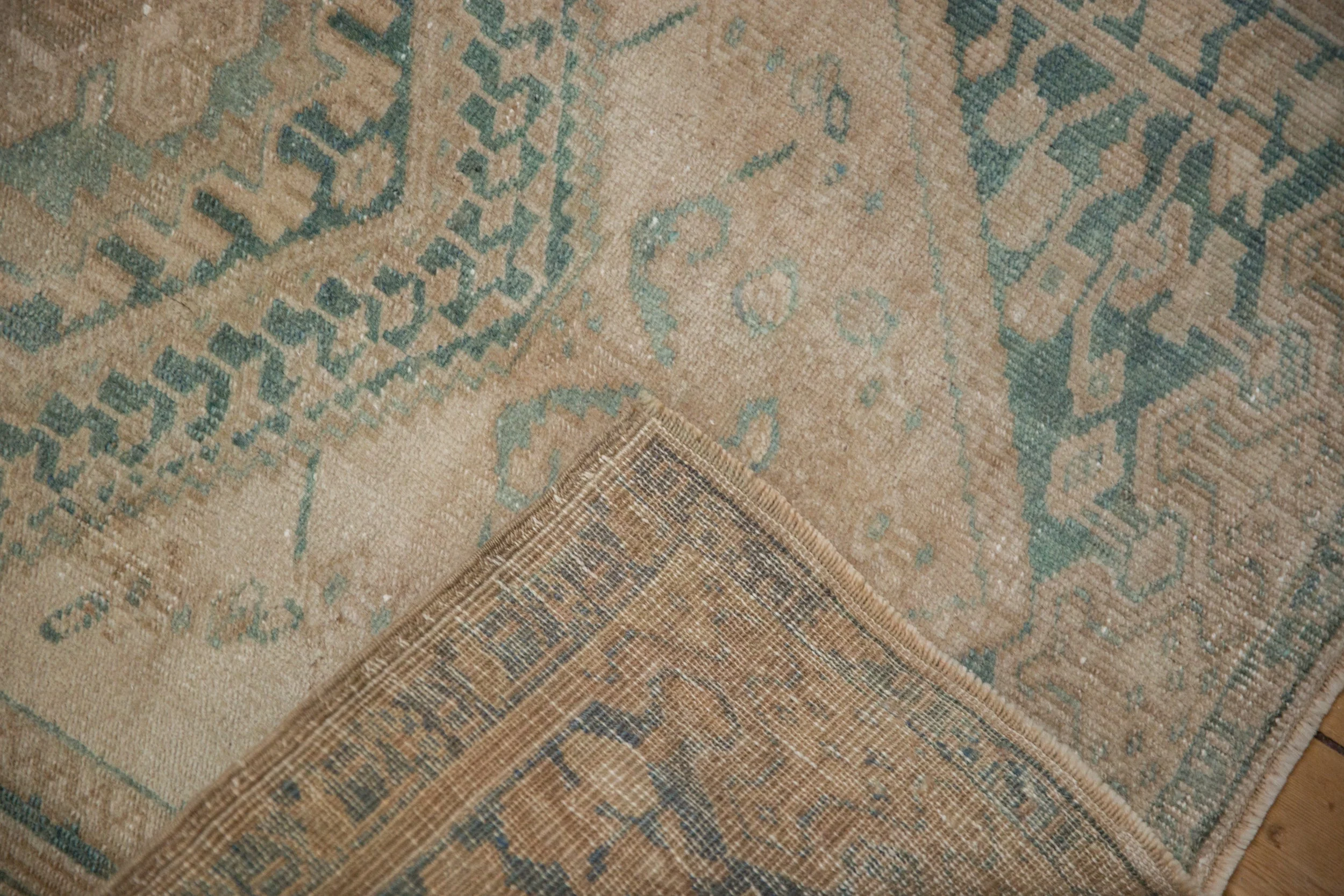 2.5x4 Vintage Distressed Oushak Rug - Image 8