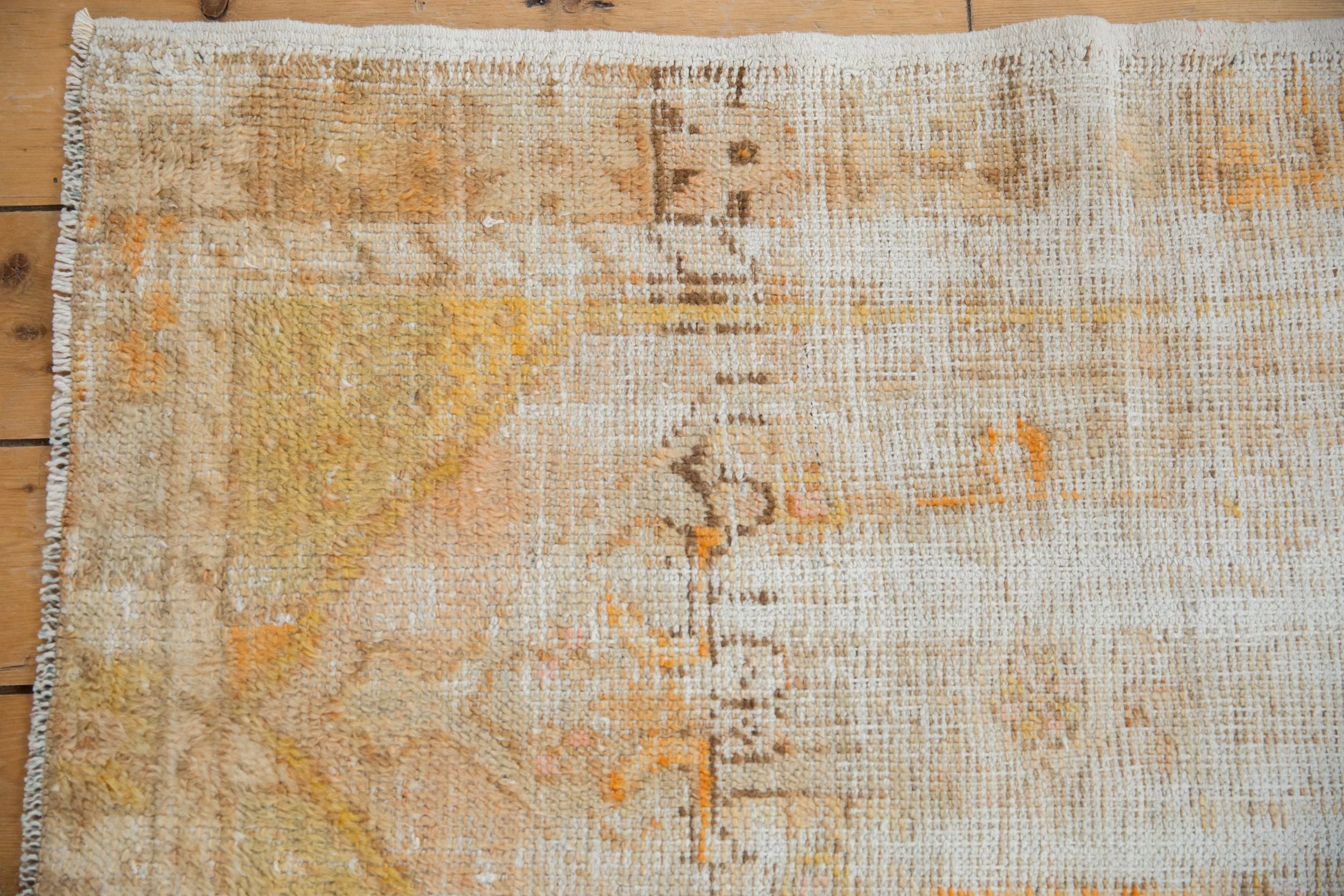 2.5x4 Vintage Distressed Oushak Rug - Image 3