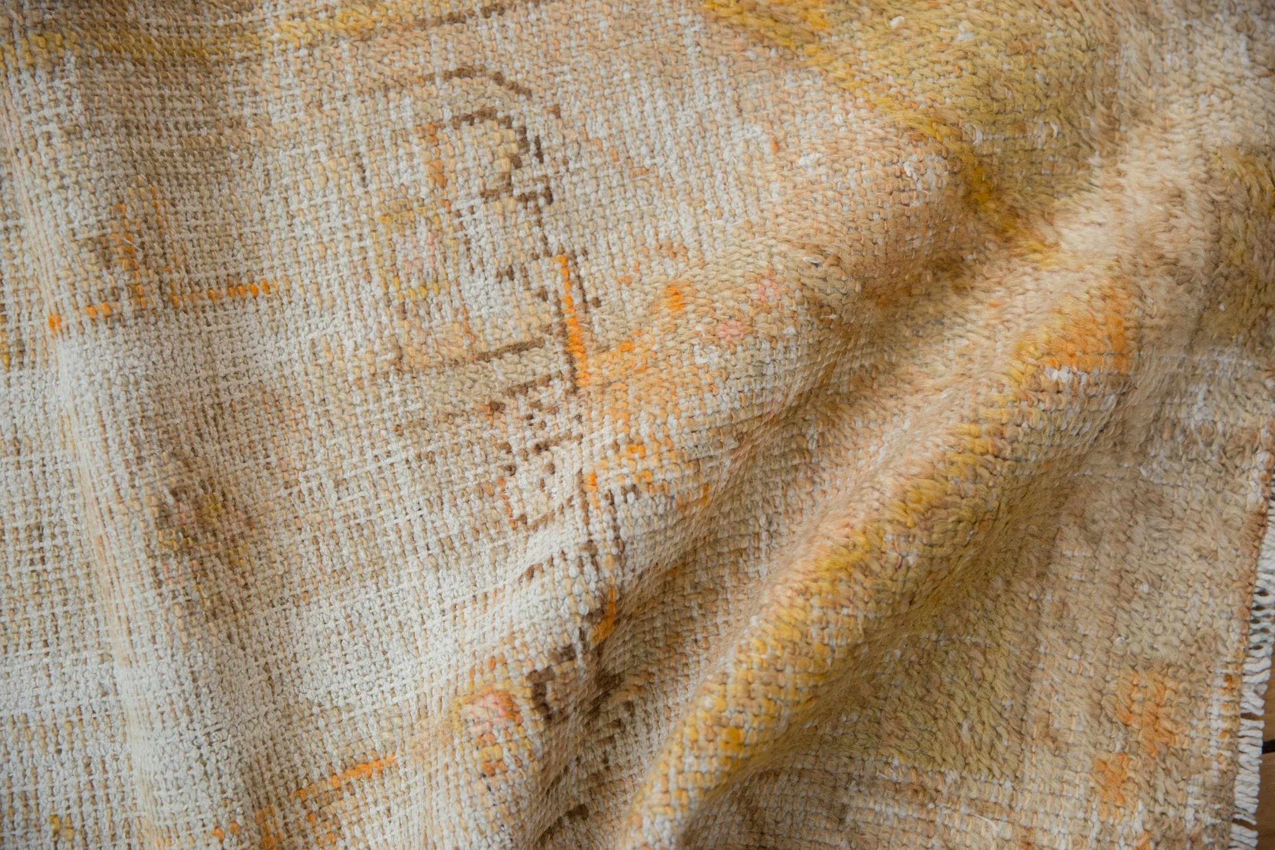 2.5x4 Vintage Distressed Oushak Rug - Image 4