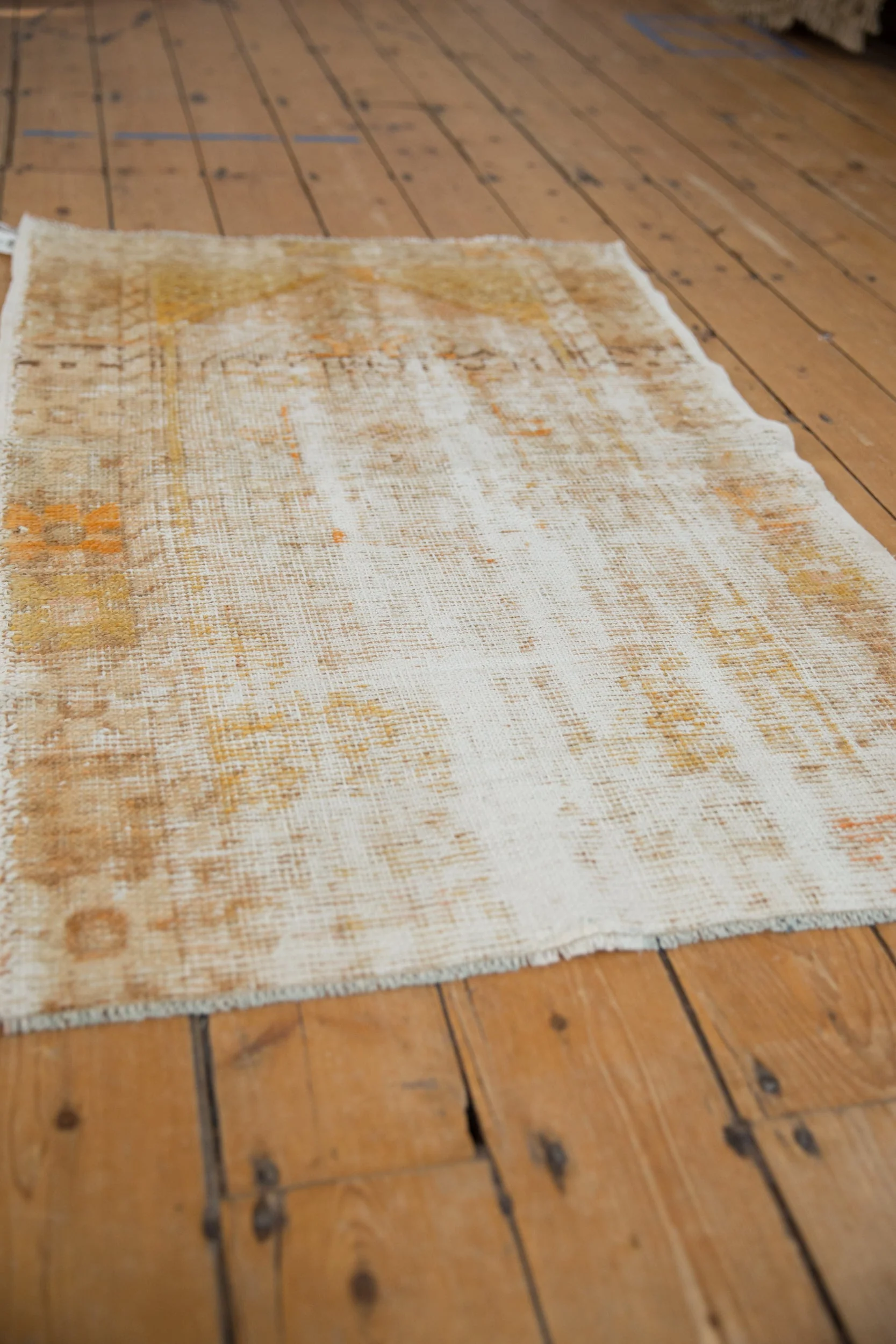 2.5x4 Vintage Distressed Oushak Rug - Image 5