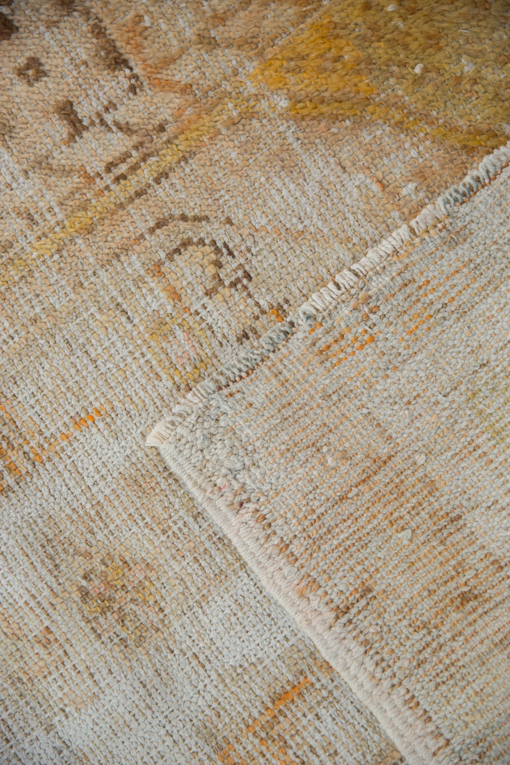 2.5x4 Vintage Distressed Oushak Rug - Image 6
