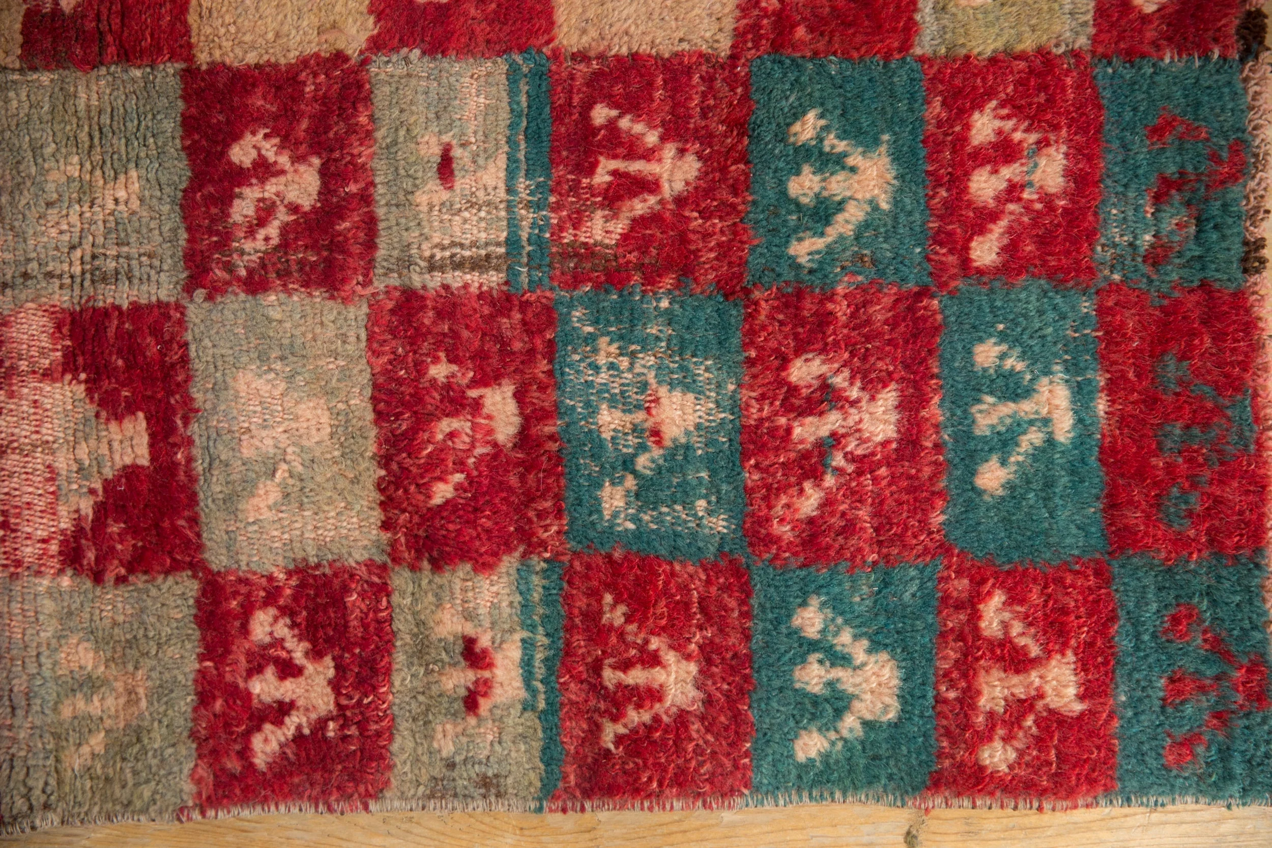 2.5x4 Vintage Distressed Tulu Rug - Image 3