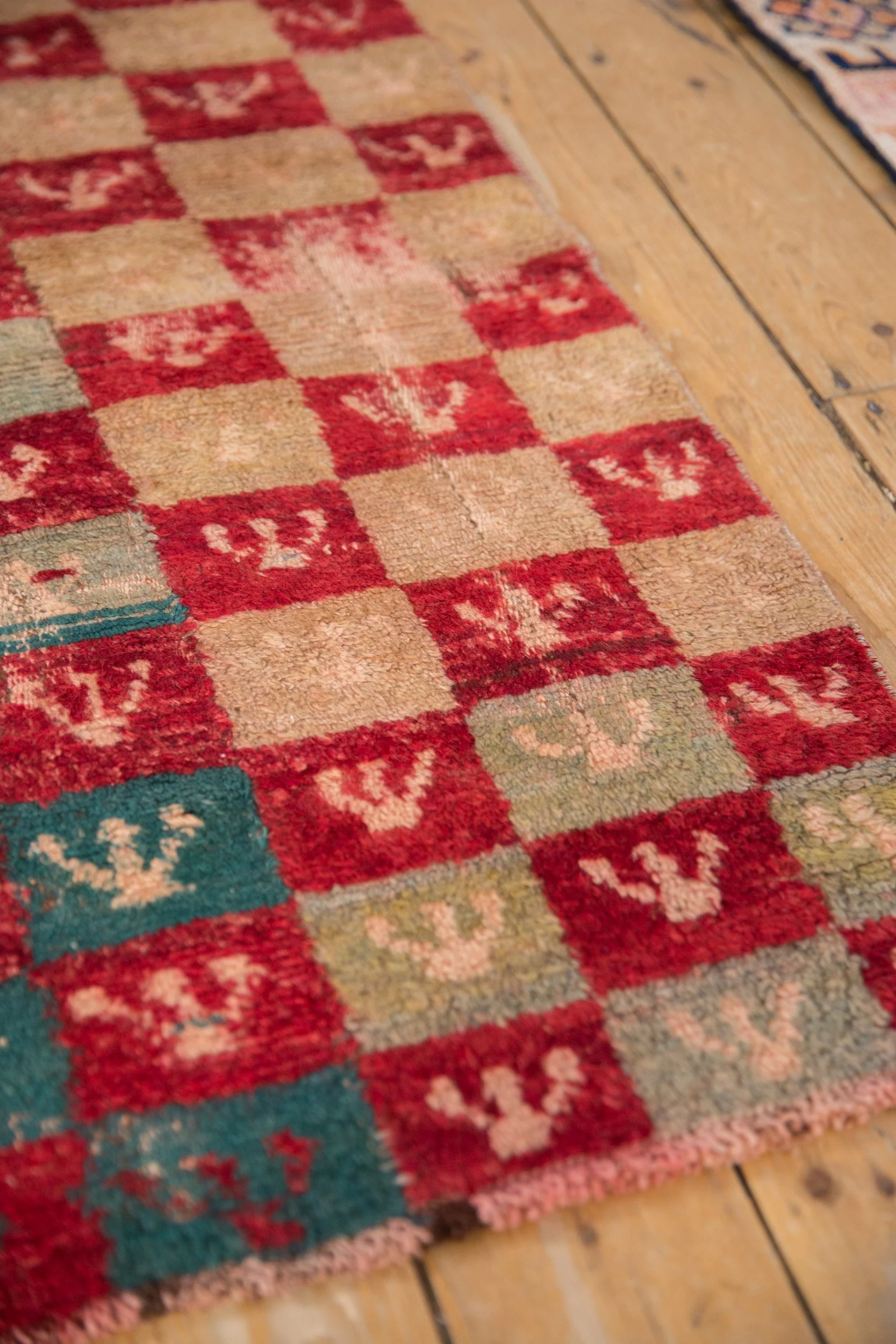 2.5x4 Vintage Distressed Tulu Rug - Image 5