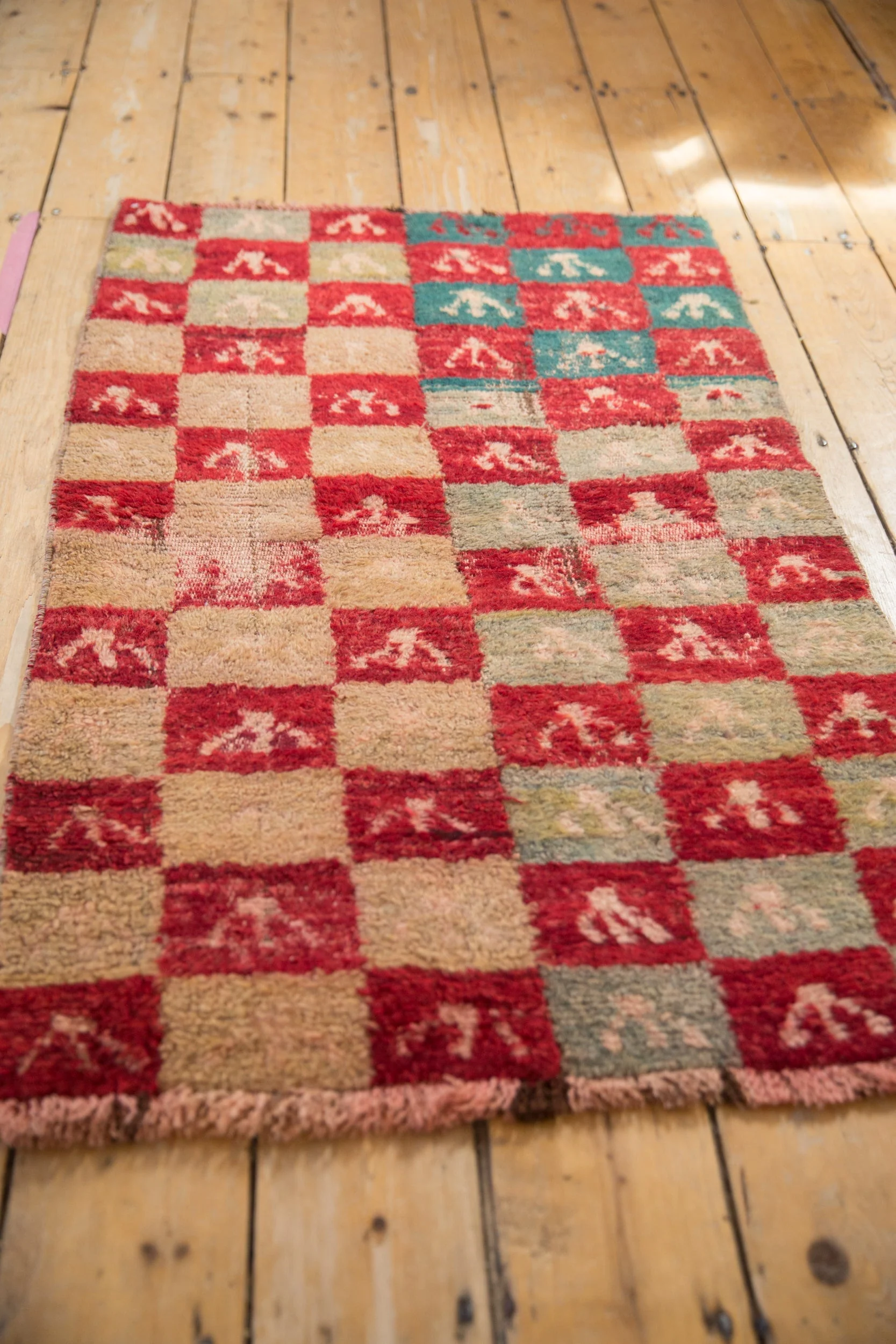 2.5x4 Vintage Distressed Tulu Rug - Image 7