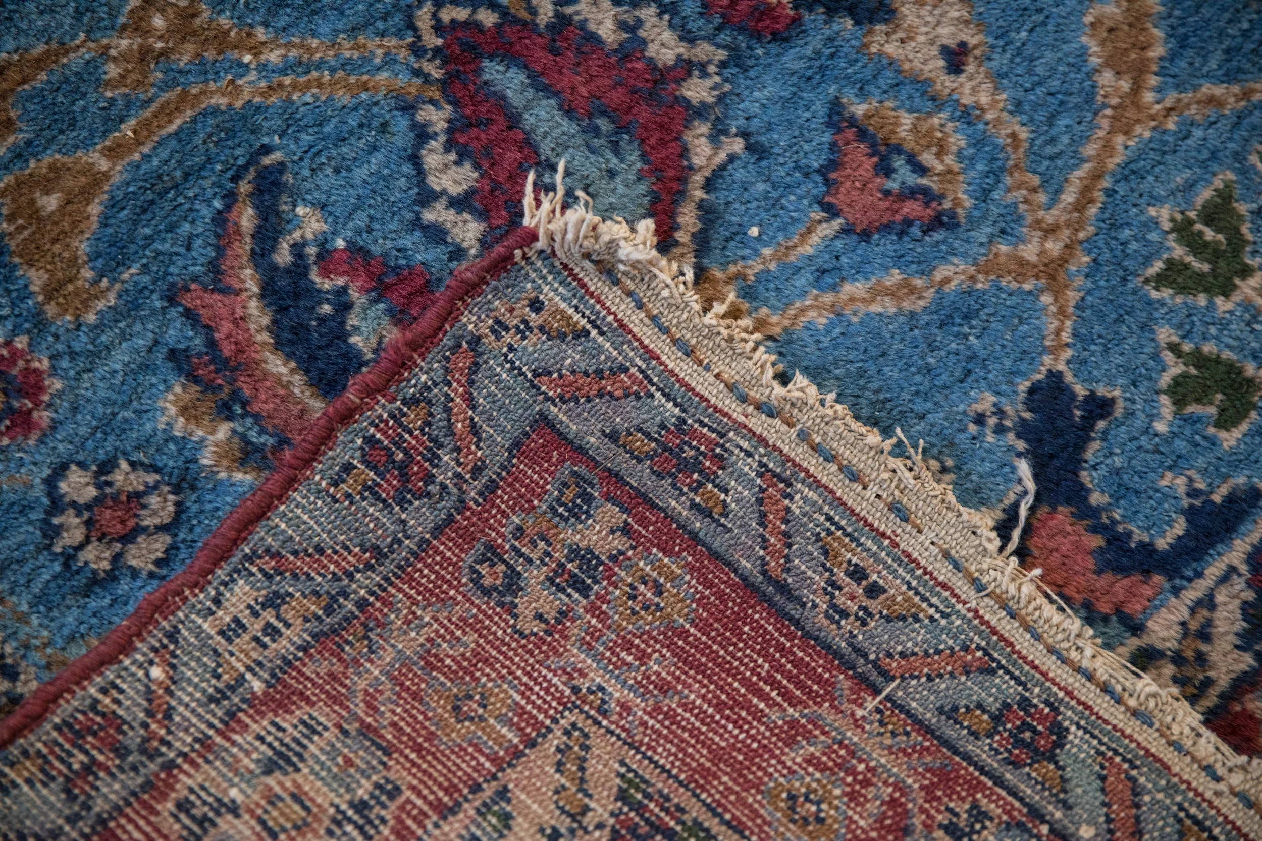 2.5x4 Vintage Fine Bibikabad Rug - Image 10