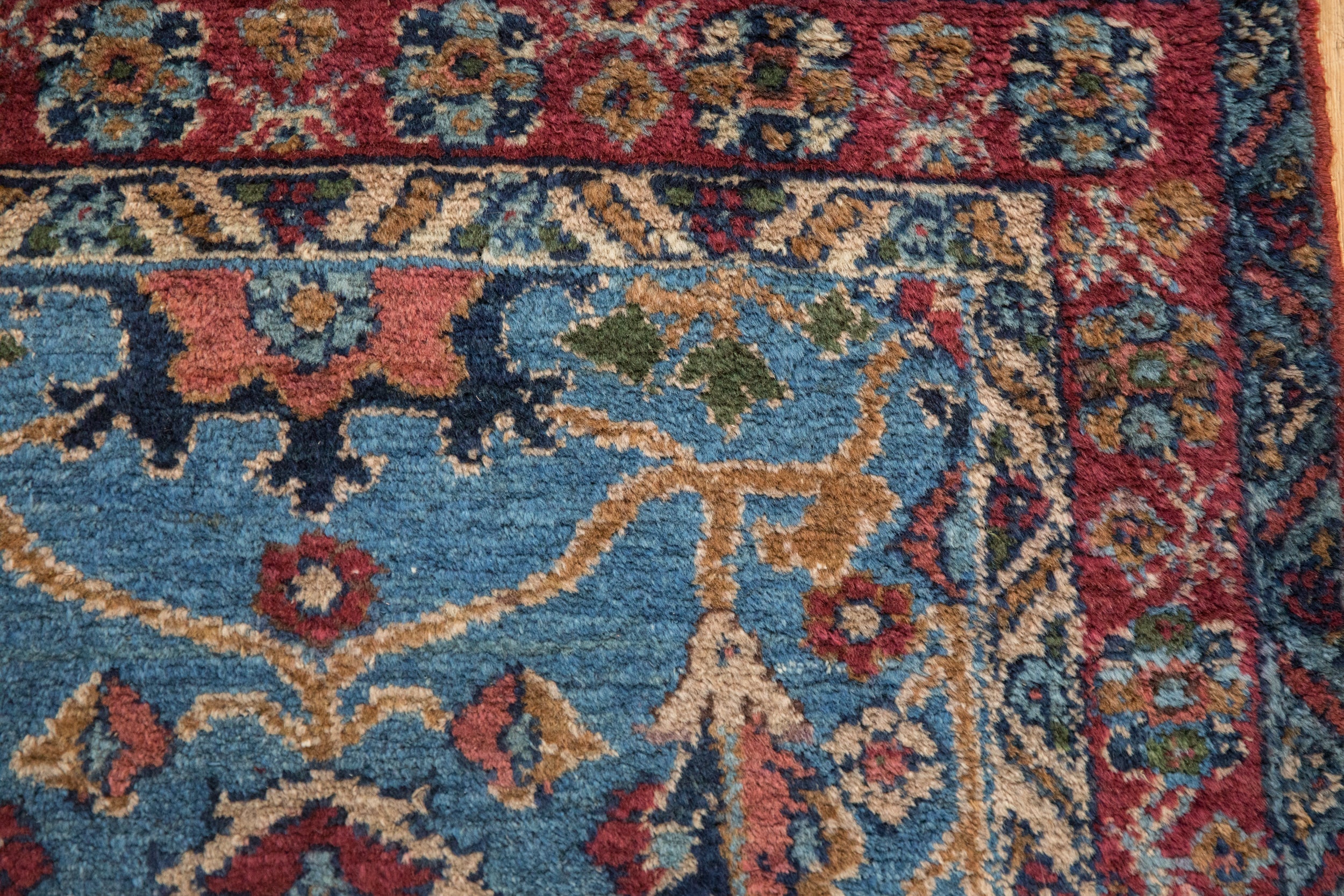 2.5x4 Vintage Fine Bibikabad Rug - Image 3