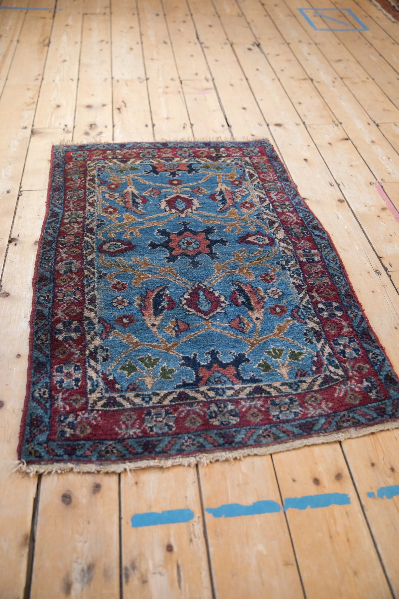 2.5x4 Vintage Fine Bibikabad Rug - Image 6