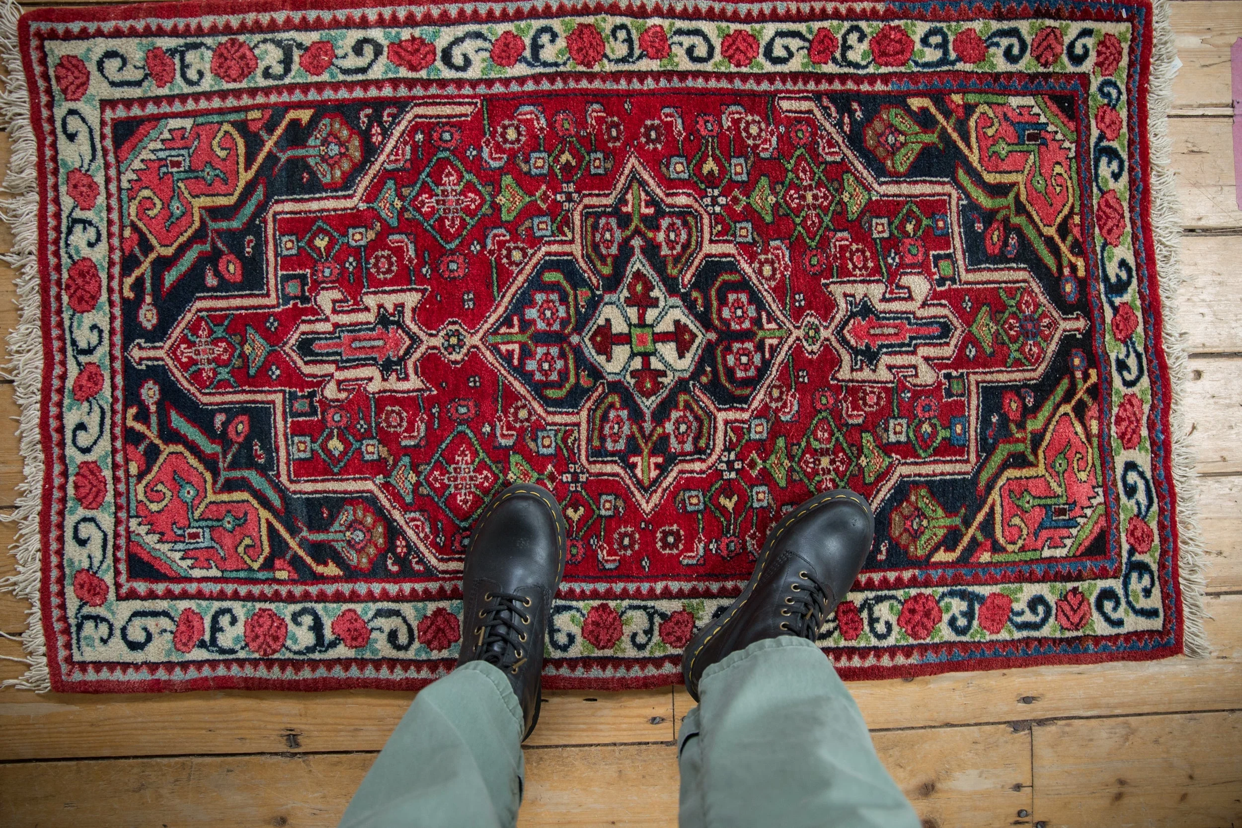 2.5x4 Vintage Fine Bijar Rug - Image 2