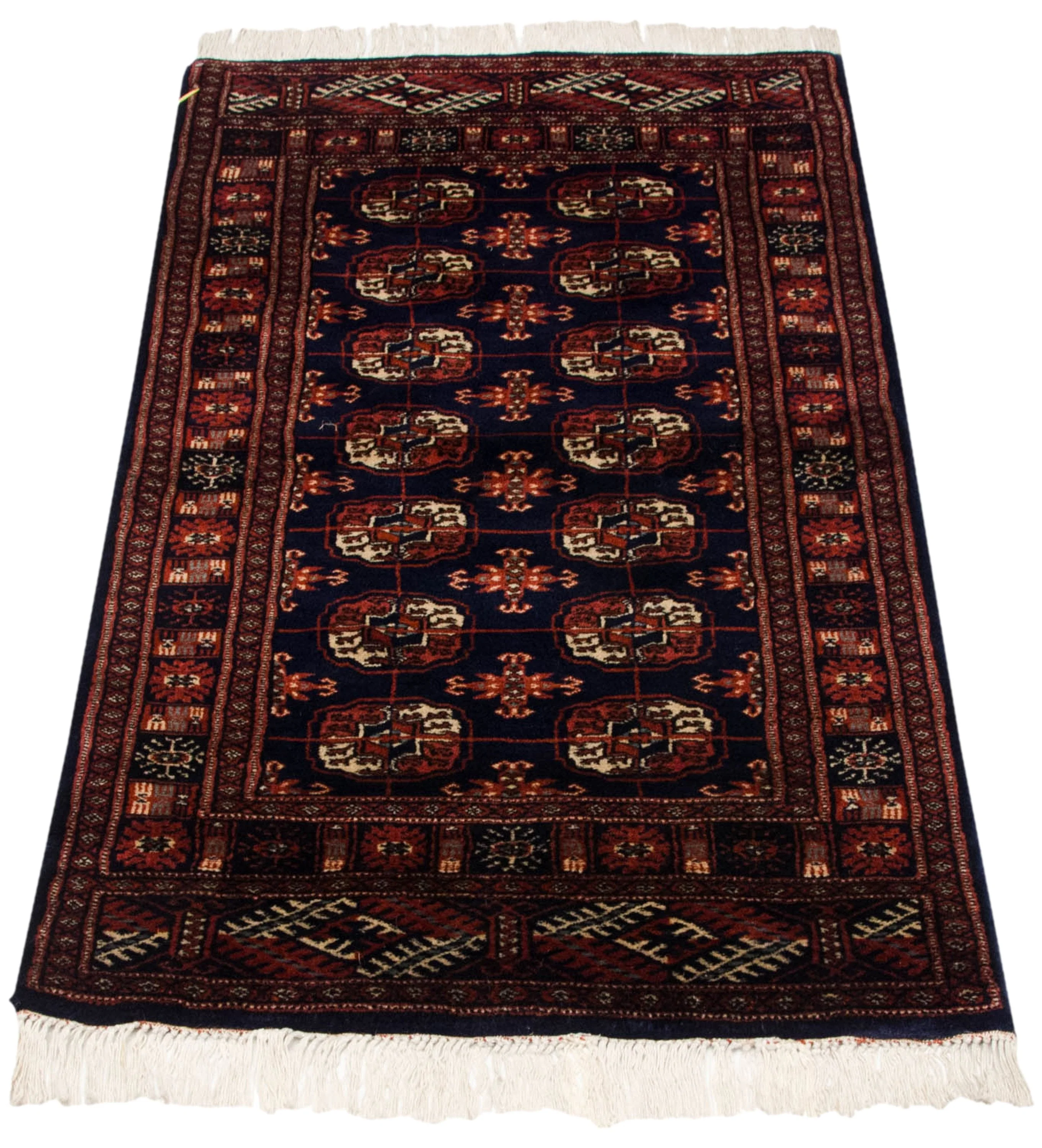 2.5x4 Vintage Fine Bokhara Rug - Image 4