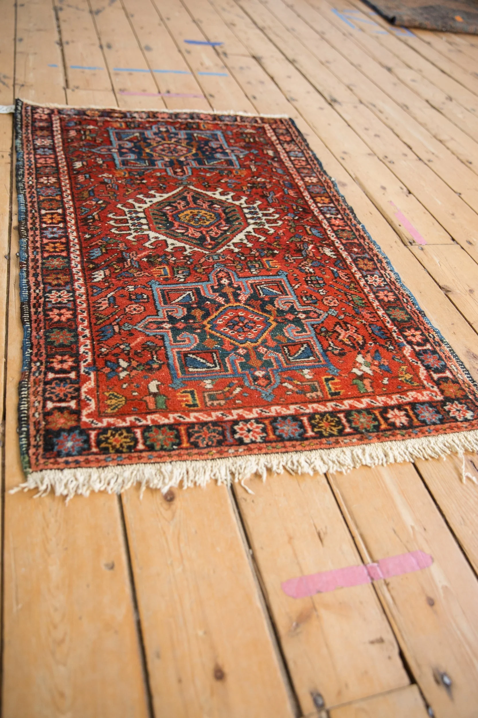 2.5x4 Vintage Fine Karaja Rug - Image 3