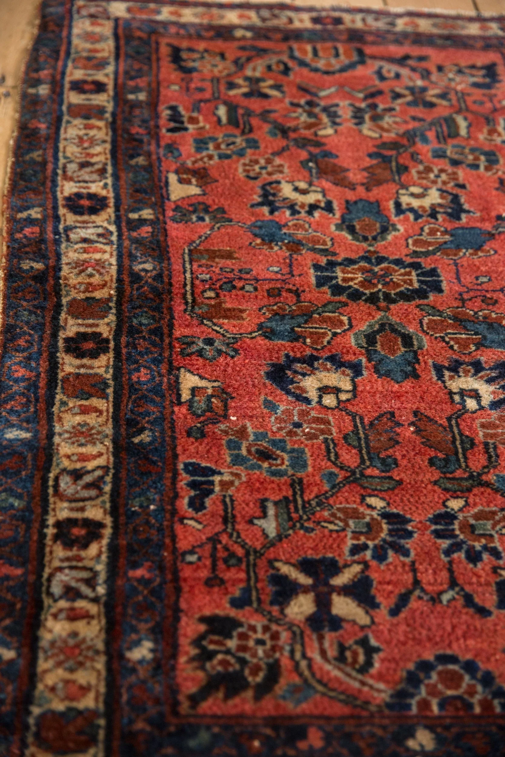 2.5x4 Vintage Fine Mehreban Rug - Image 4
