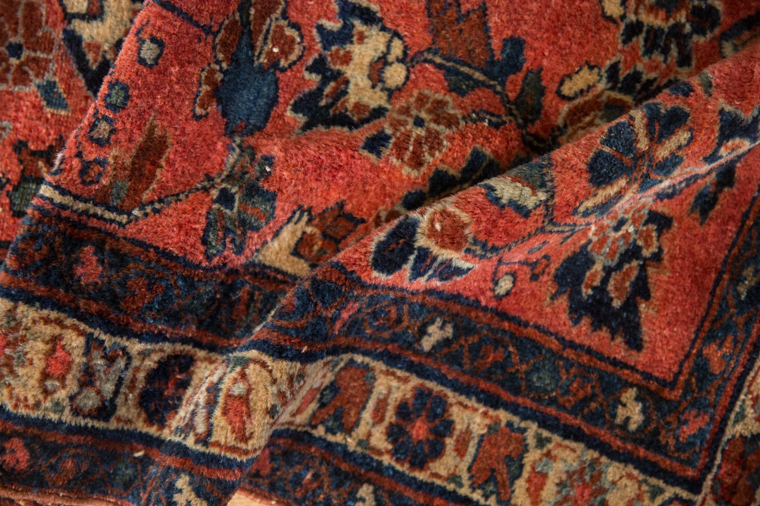 2.5x4 Vintage Fine Mehreban Rug - Image 6