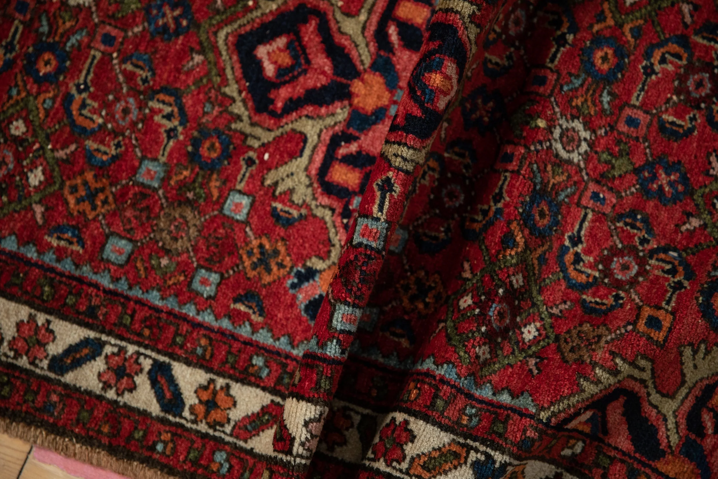 2.5x4 Vintage Hamadan Rug - Image 7