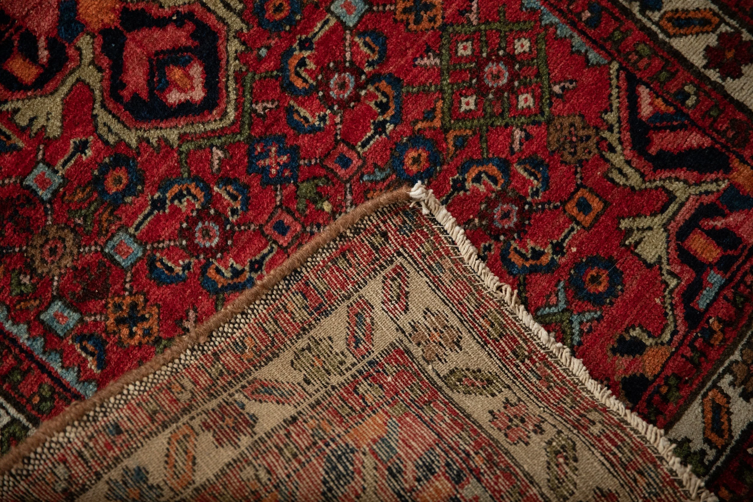 2.5x4 Vintage Hamadan Rug - Image 8