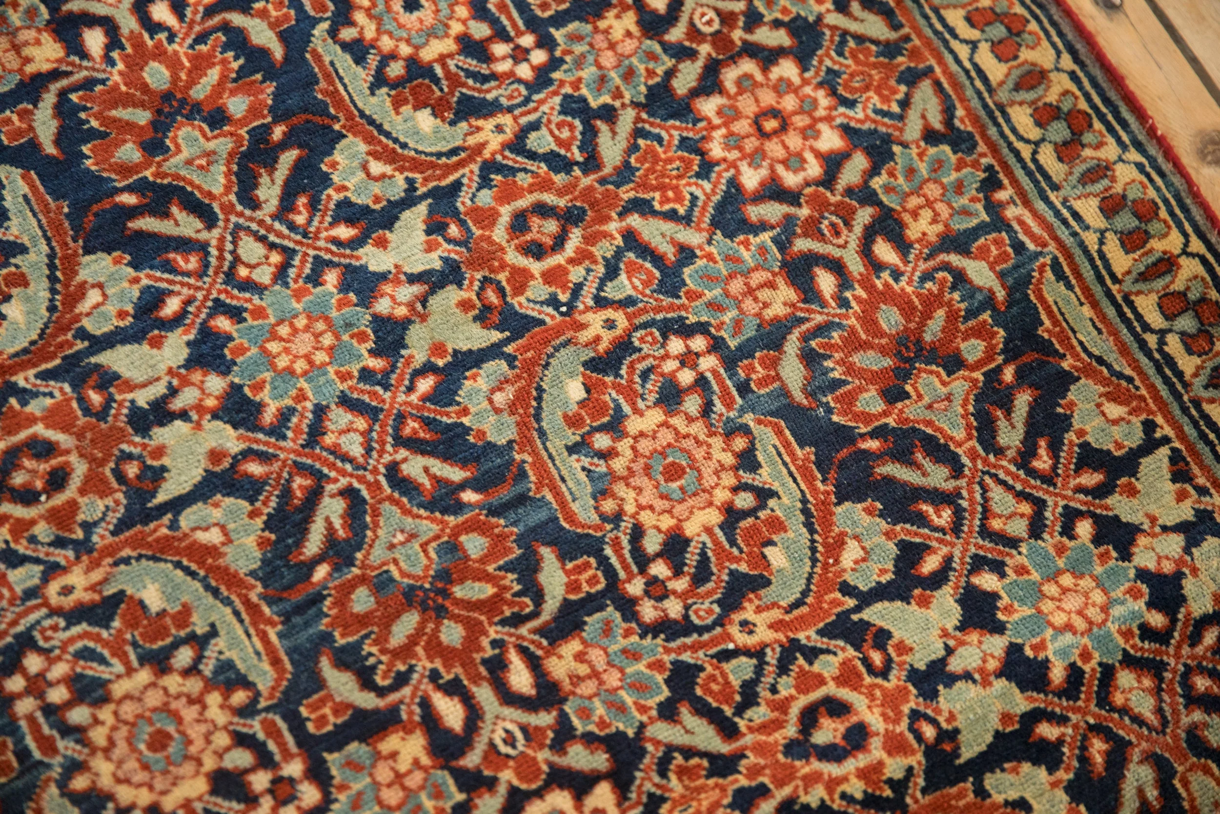 2.5x4 Vintage Tabriz Sennehbaft Rug - Image 14