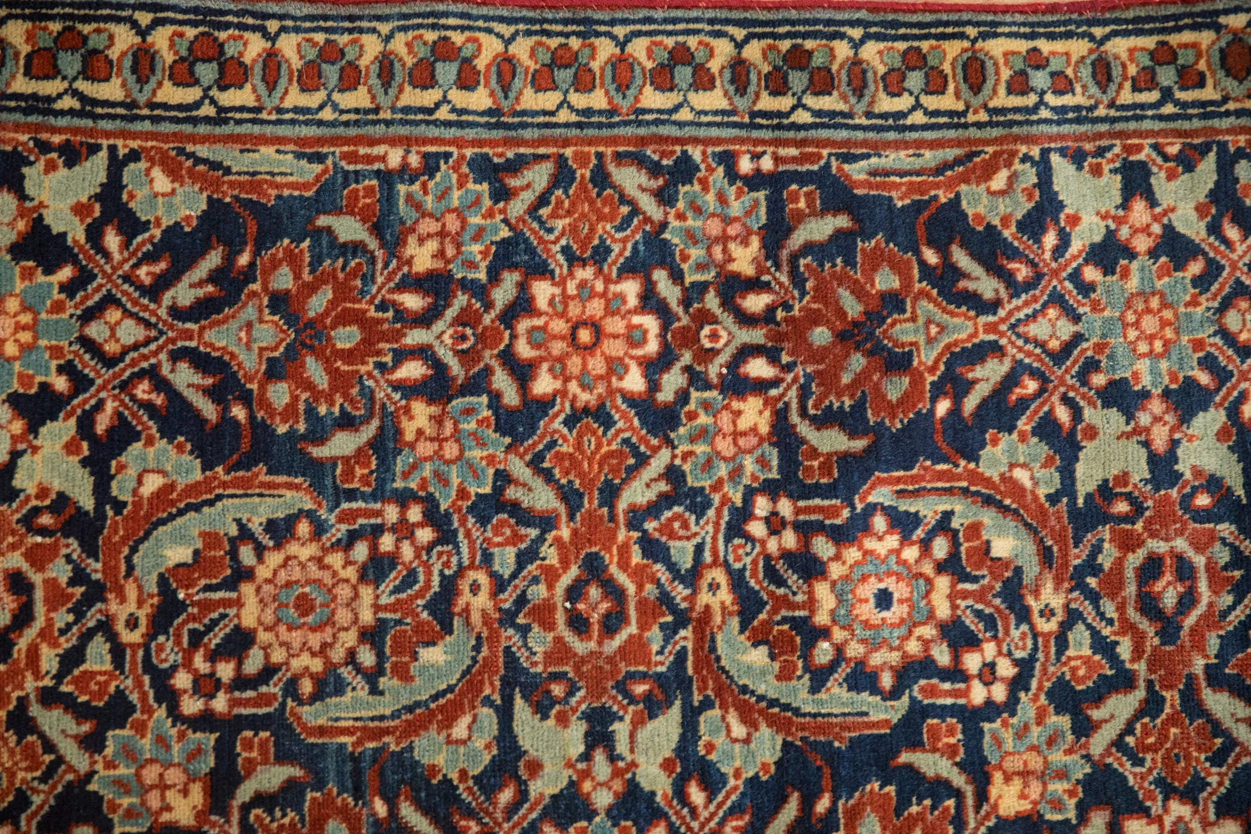2.5x4 Vintage Tabriz Sennehbaft Rug - Image 3