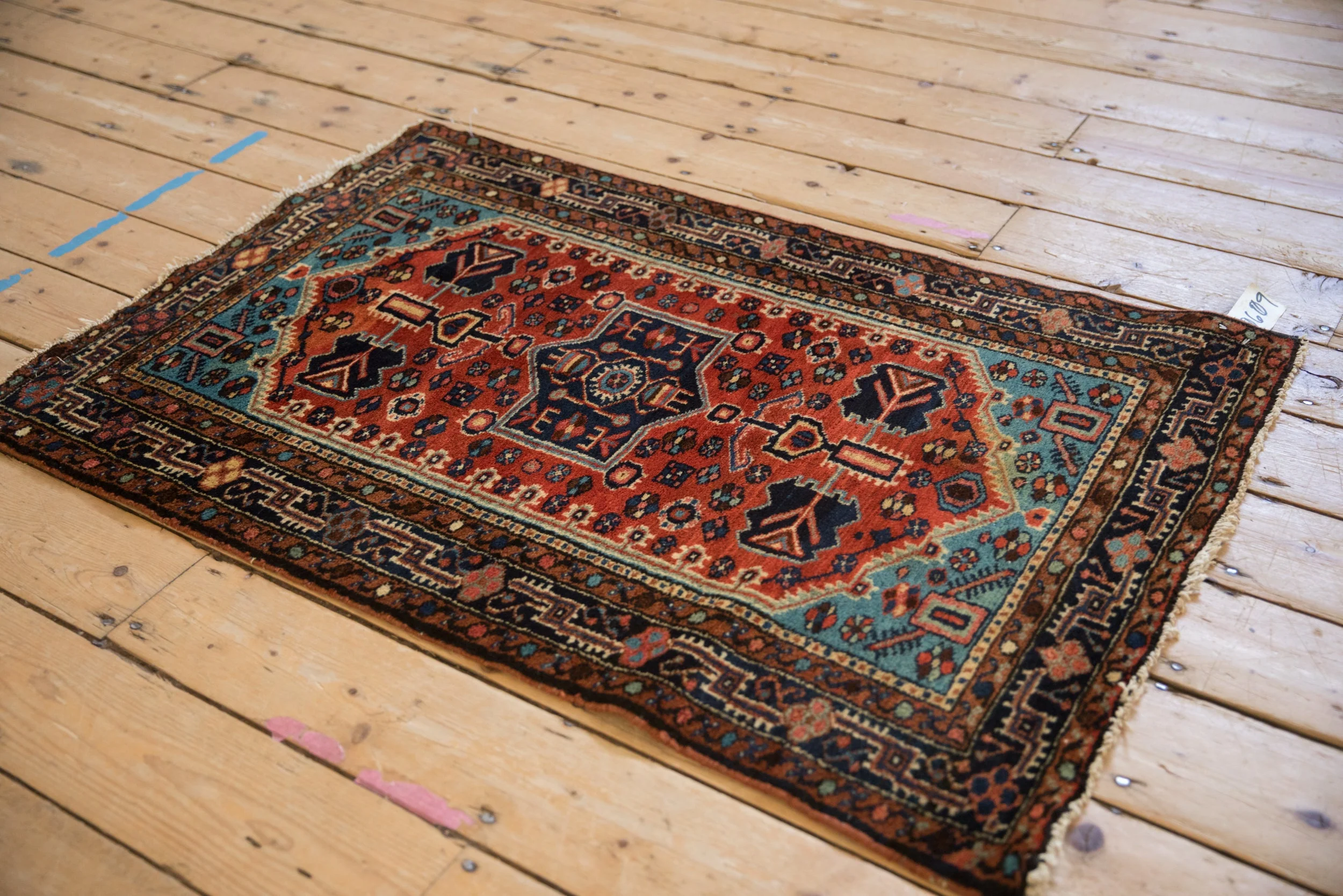2.5x4 Vintage Tajabad Rug - Image 7