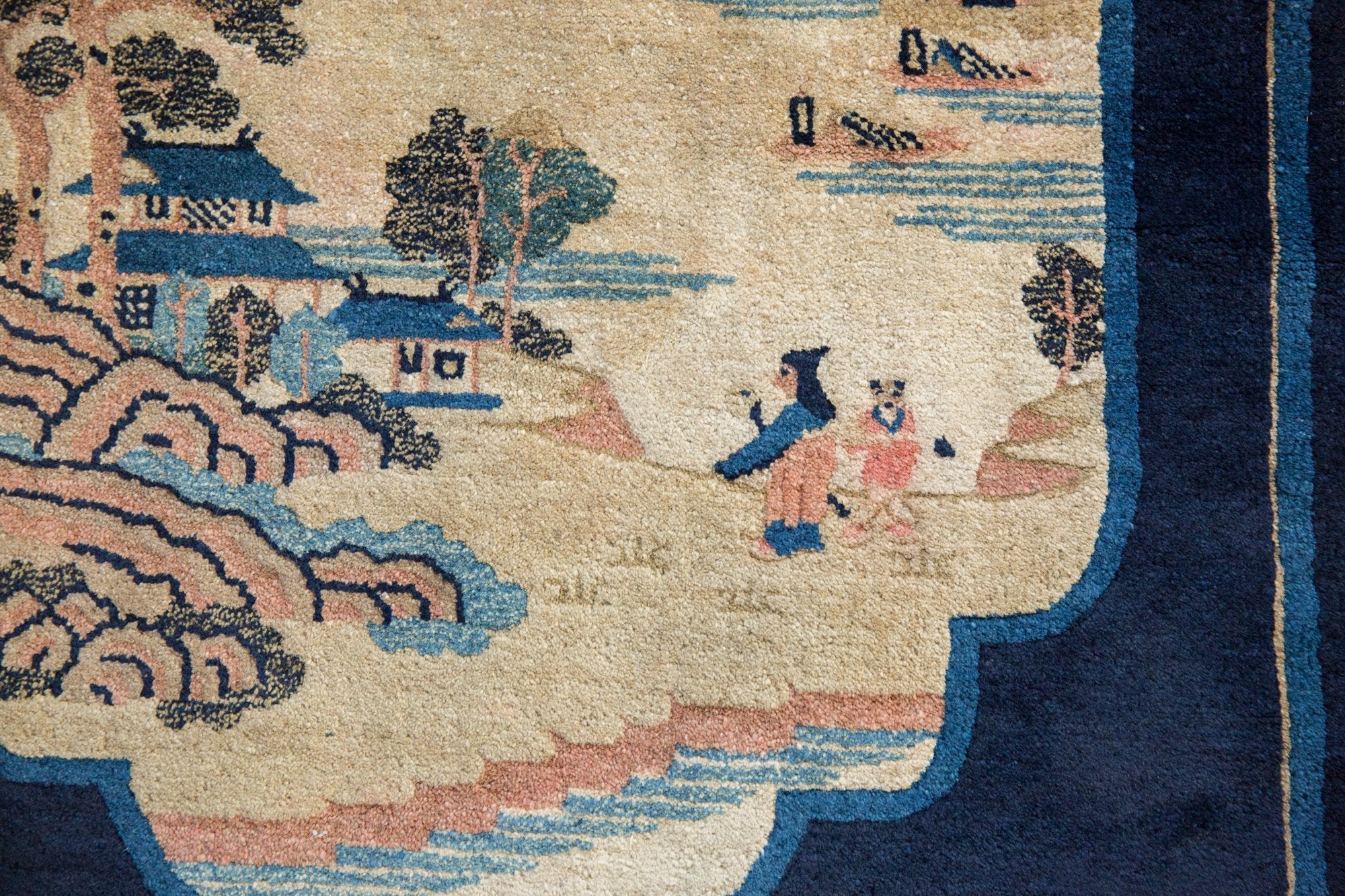 2.5x5.5 Antique Peking Rug Runner - Image 3