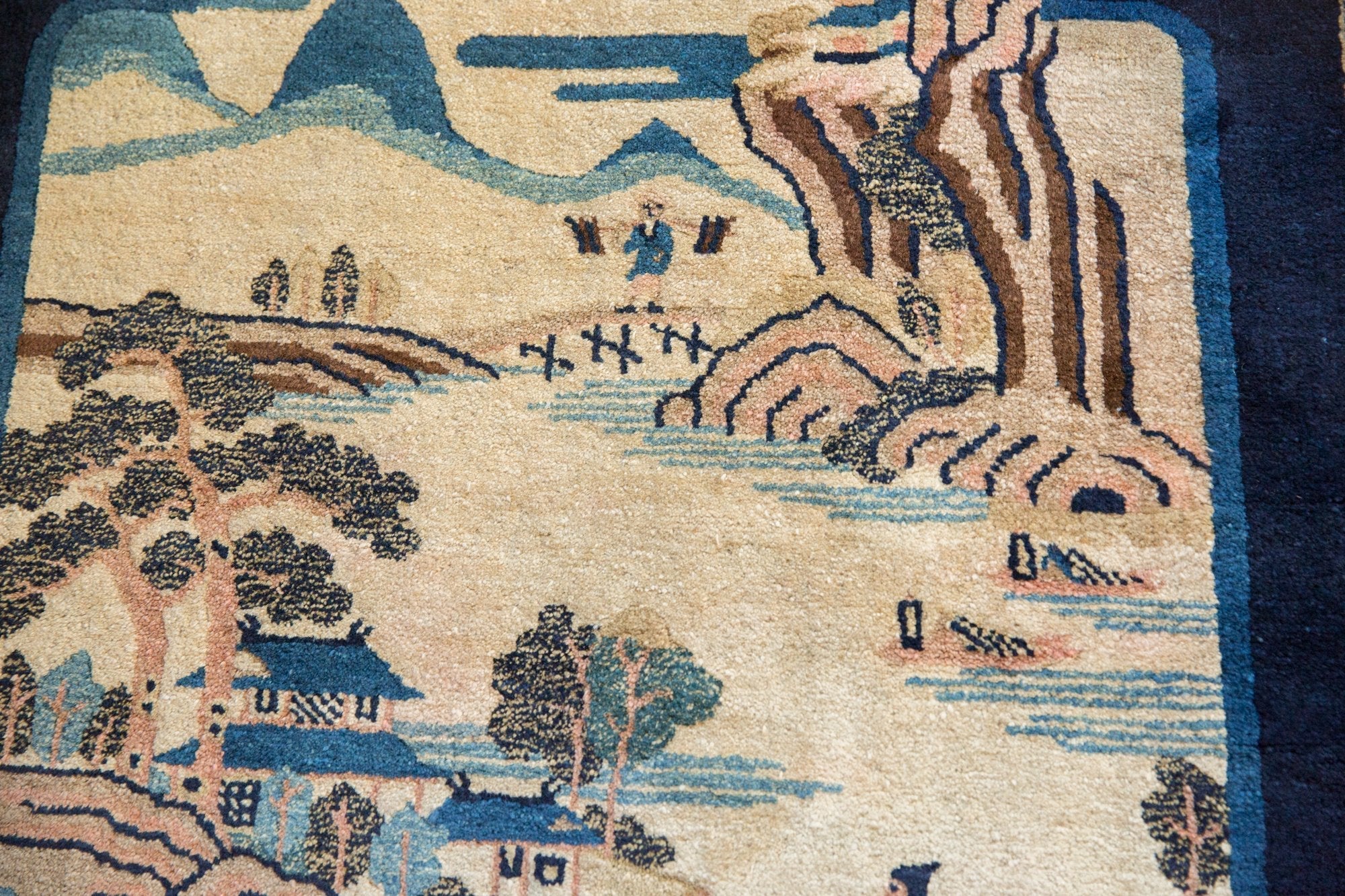 2.5x5.5 Antique Peking Rug Runner - Image 4