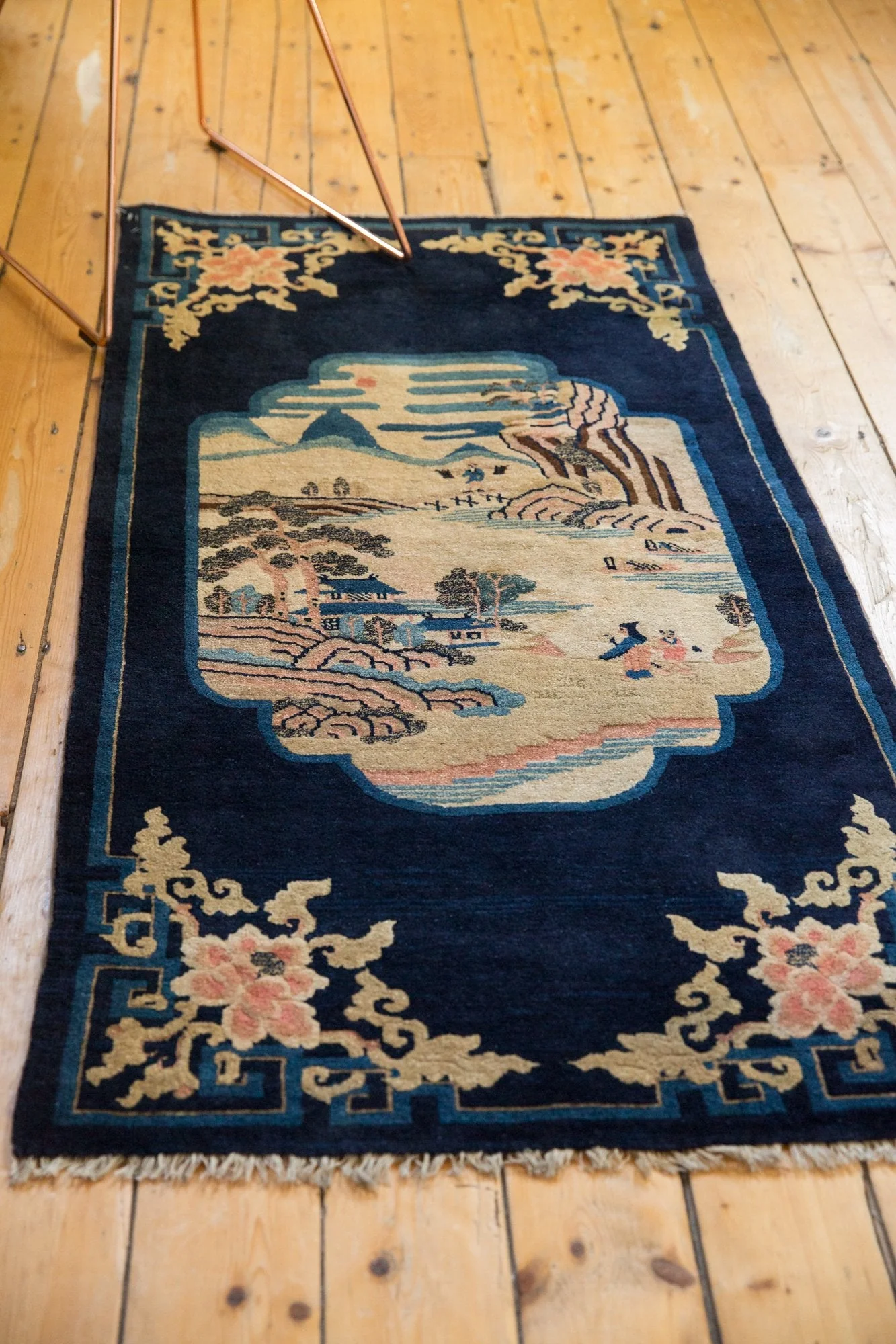 2.5x5.5 Antique Peking Rug Runner - Image 7