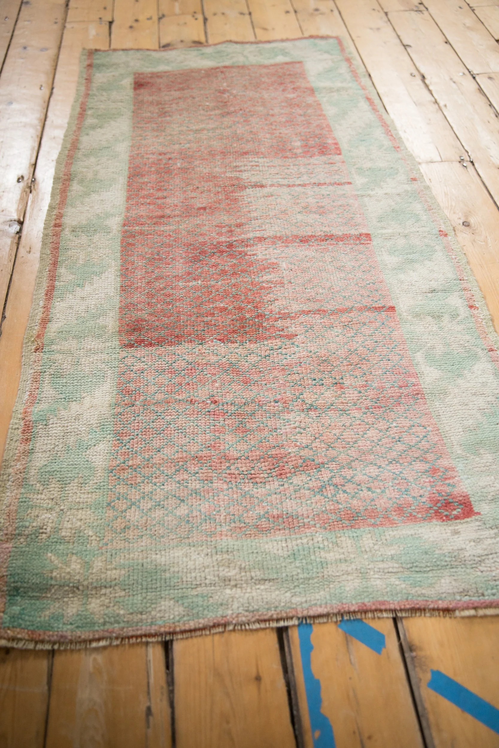 2.5x5.5 Vintage Distressed Anatolian Rug Runner - Image 6