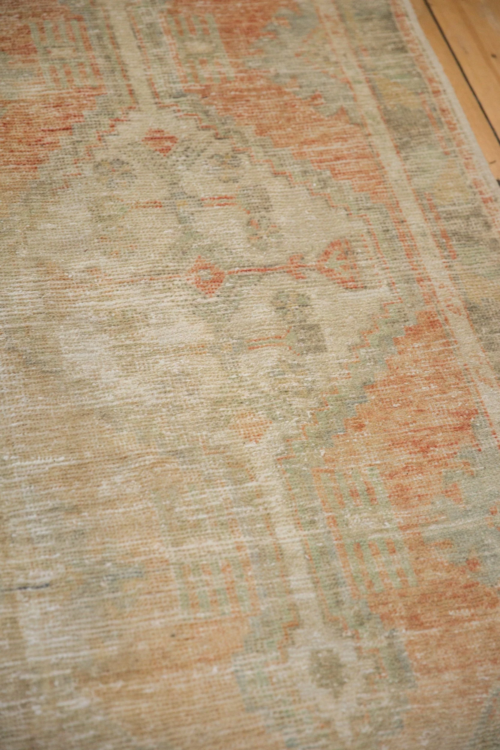 2.5x5.5 Vintage Distressed Oushak Rug Runner - Image 6