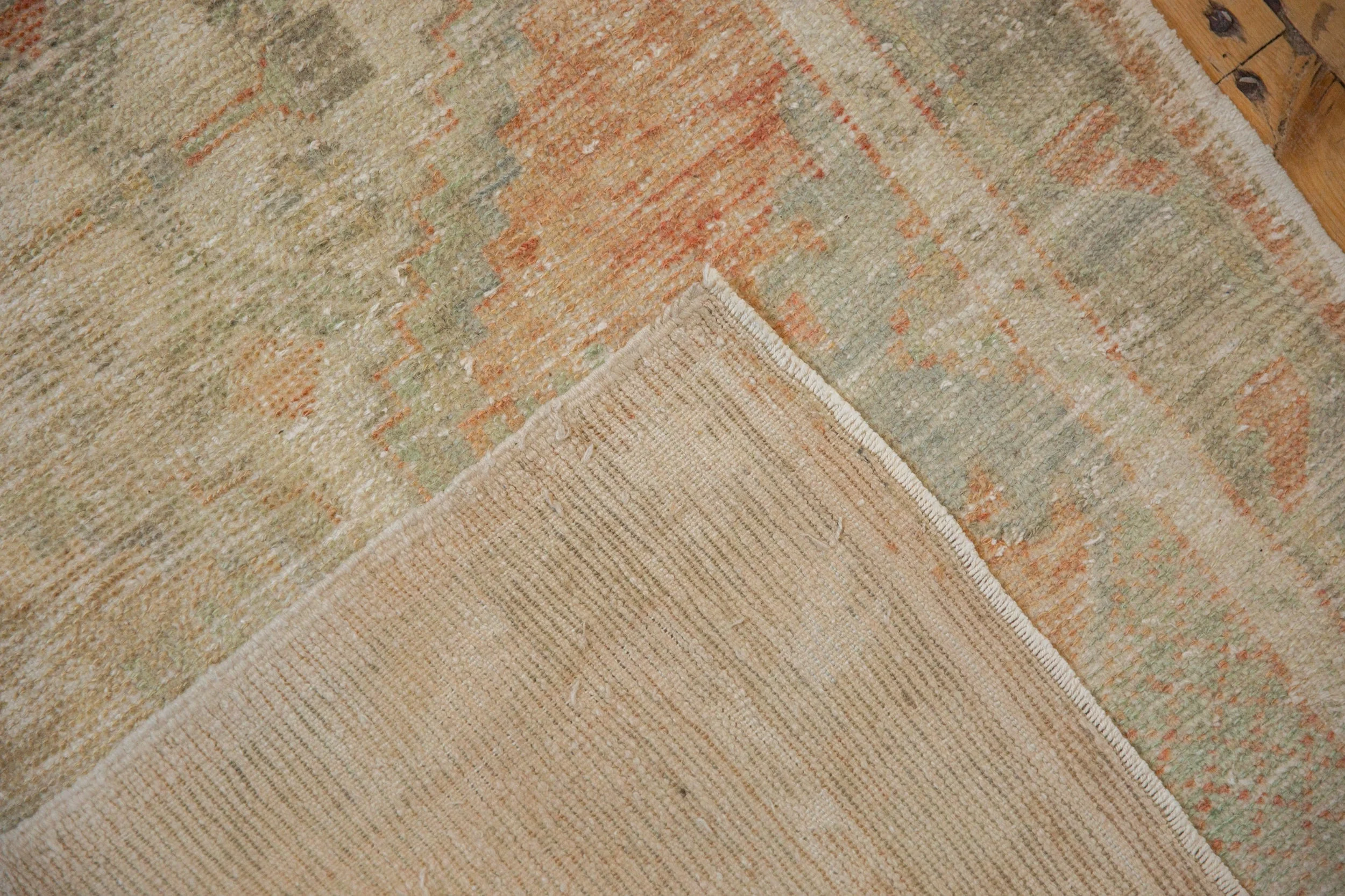 2.5x5.5 Vintage Distressed Oushak Rug Runner - Image 8