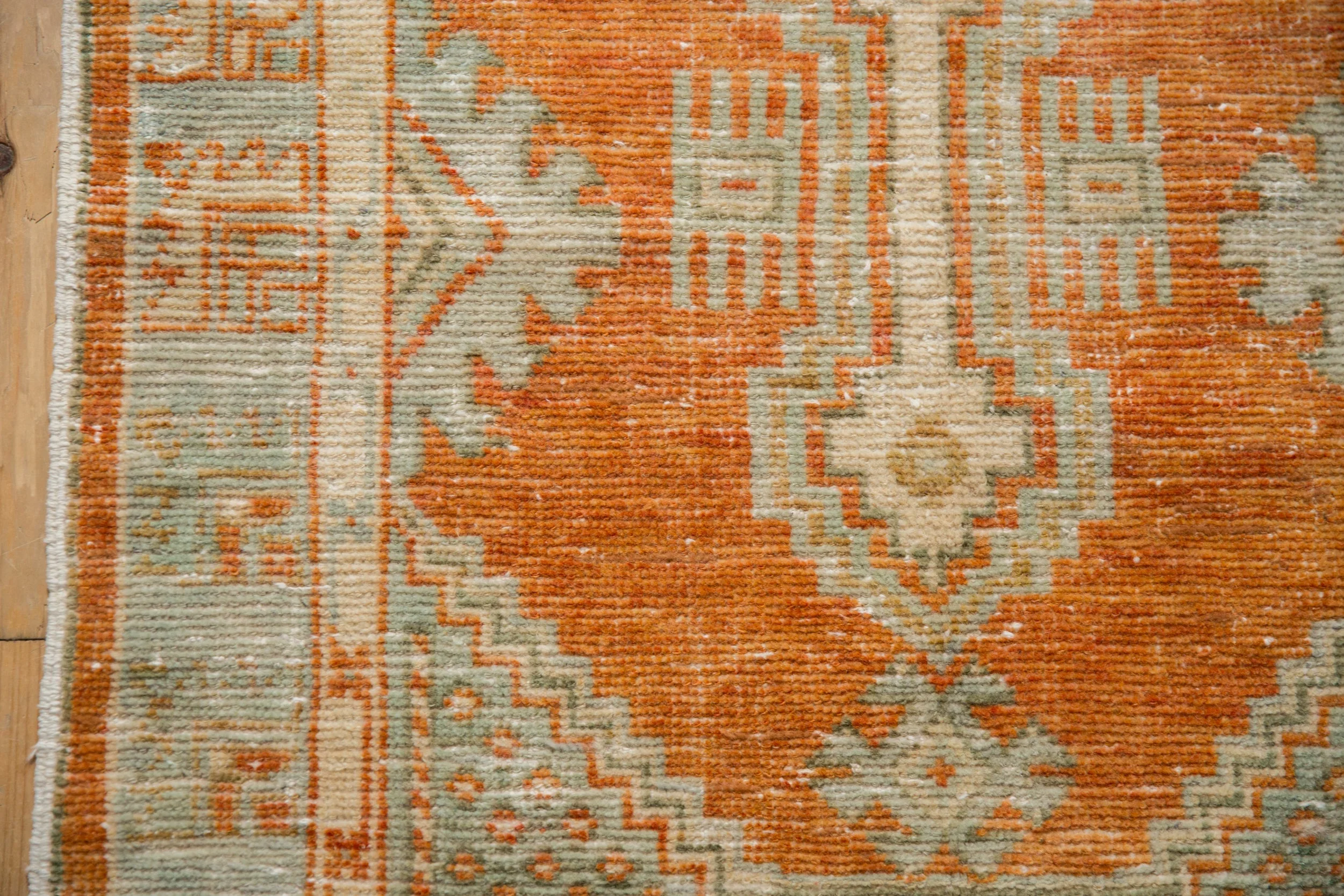 2.5x5.5 Vintage Distressed Oushak Rug Runner - Image 7