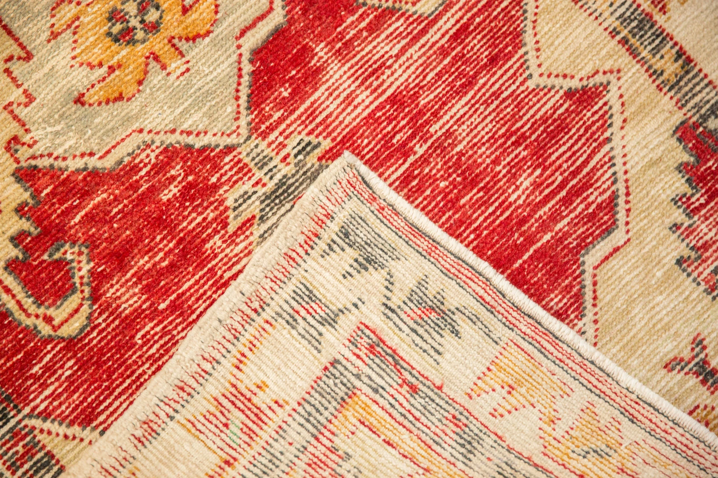 2.5x5.5 Vintage Distressed Oushak Rug Runner - Image 11