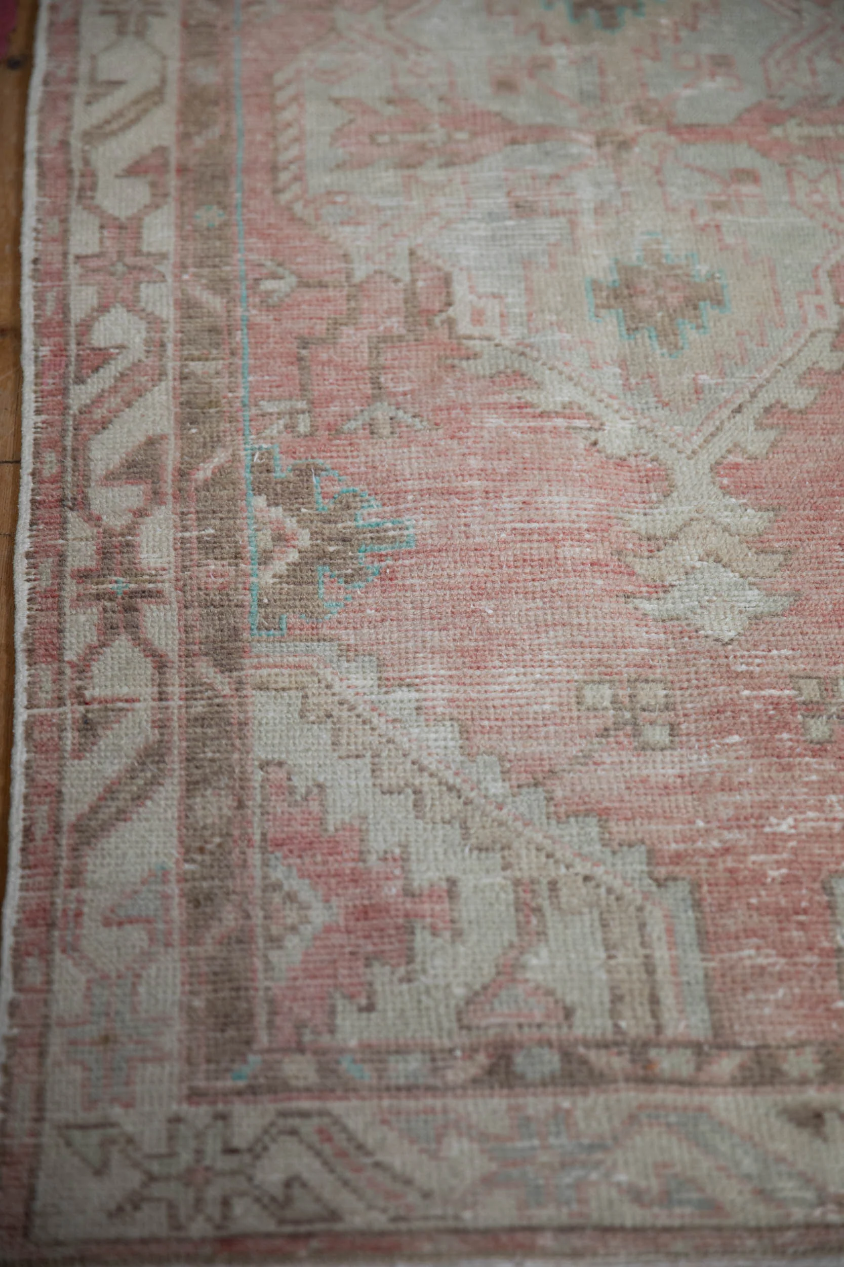 2.5x5.5 Vintage Distressed Oushak Rug Runner - Image 5